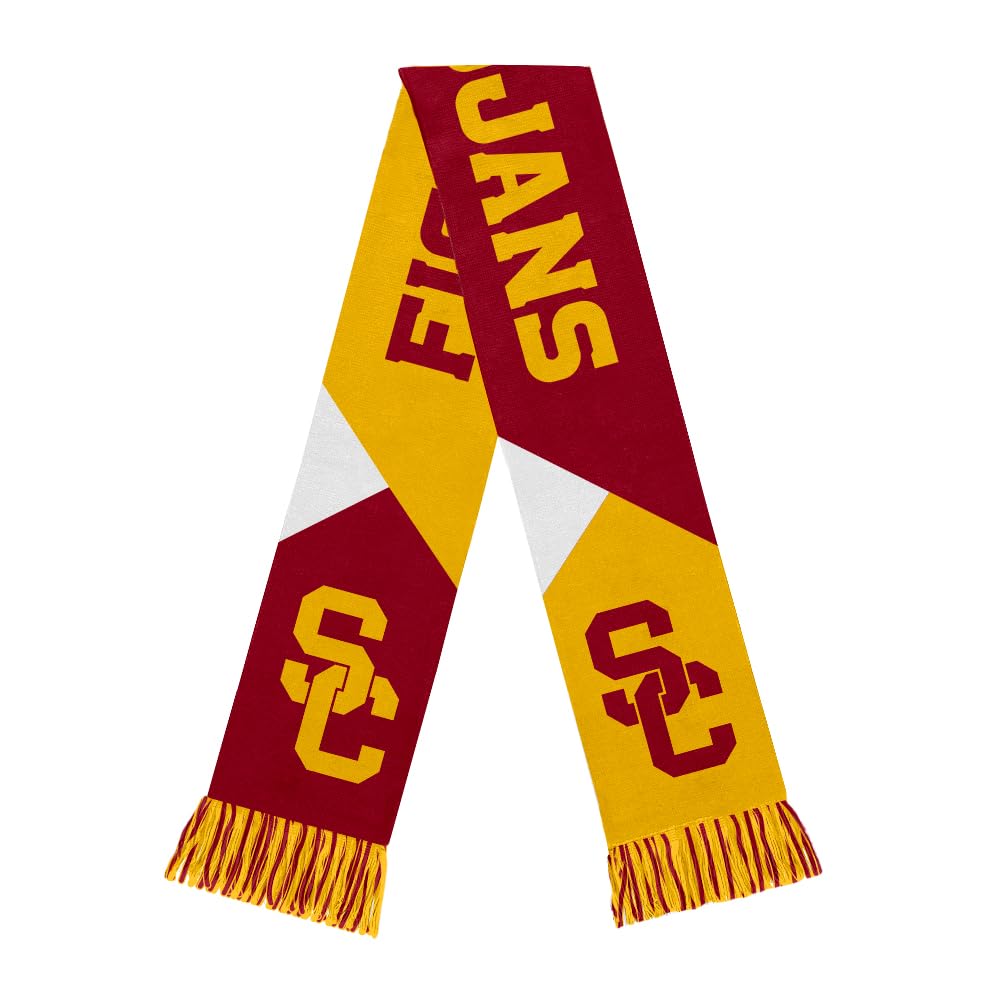 Icon Sports Officially Licensed College Soccer Scarf - Premium Acrylic Reversible Adult Soccer Scarf