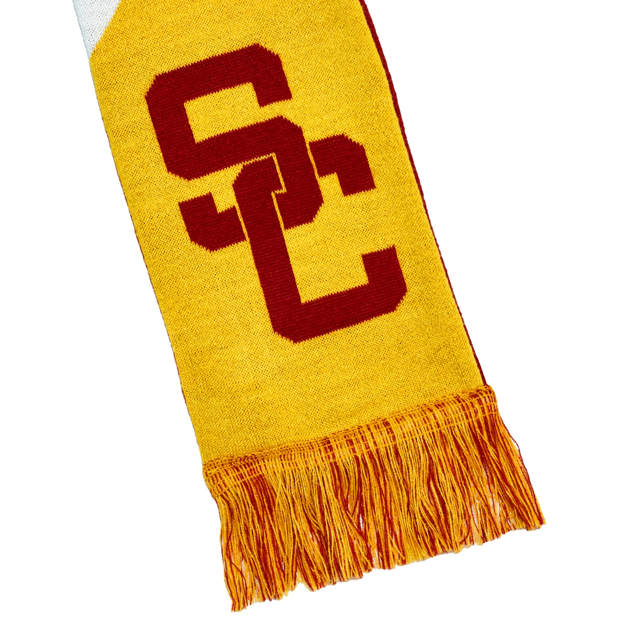 Icon Sports Officially Licensed College Soccer Scarf - Premium Acrylic Reversible Adult Soccer Scarf