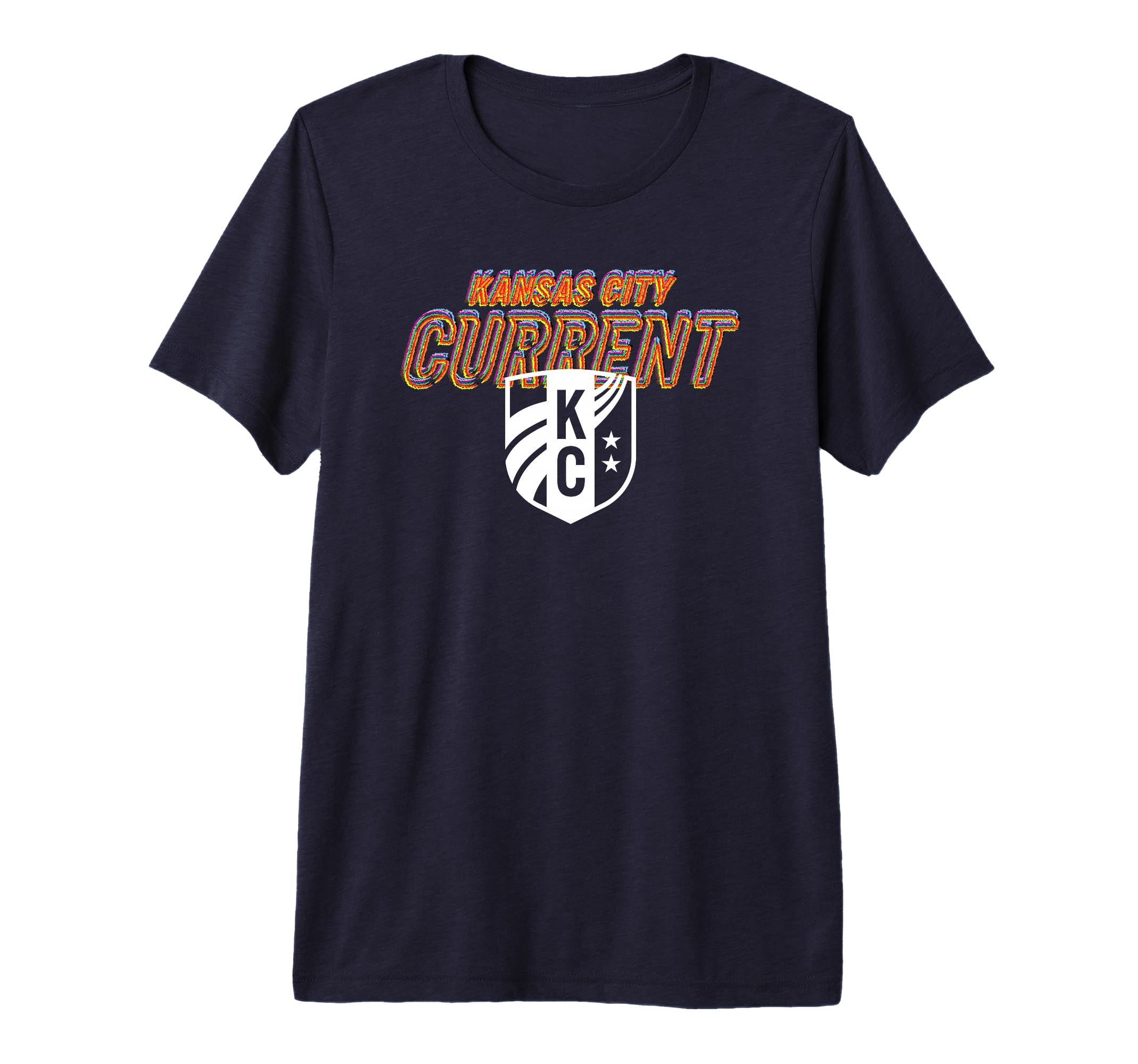 NWSL Pride '25 Official Merch LGBTQ+ Kansas City Current Premium Tri-blend T-Shirt