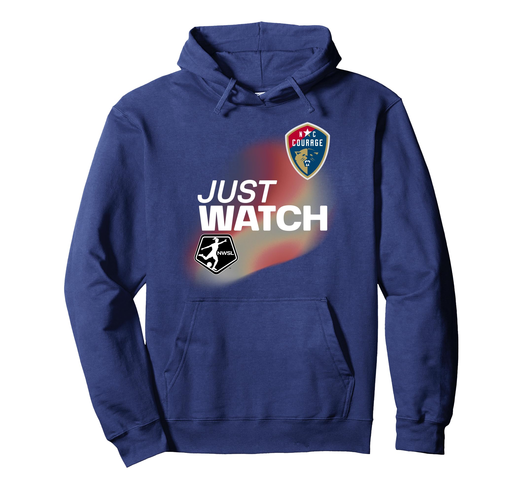 Officially License North Carolina Courage FC Just Watch NWSL Pullover Hoodie