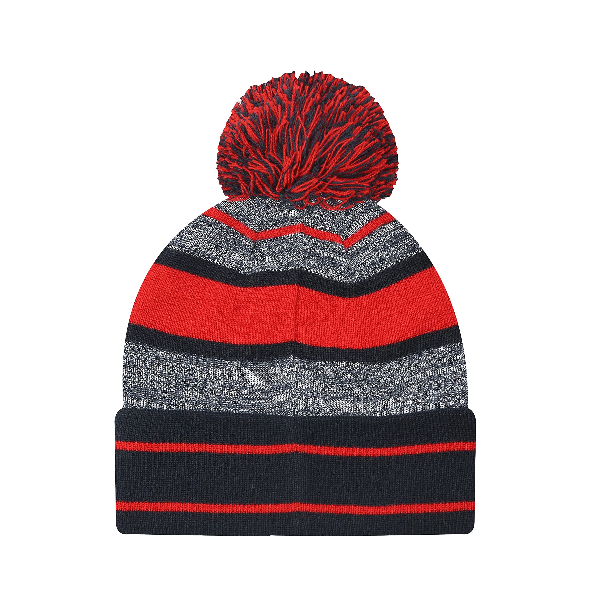 Icon Sports U.S. Soccer Beanie, Licensed Official U.S.Soccer Pom Winter Skull Knit Hat (Navy)