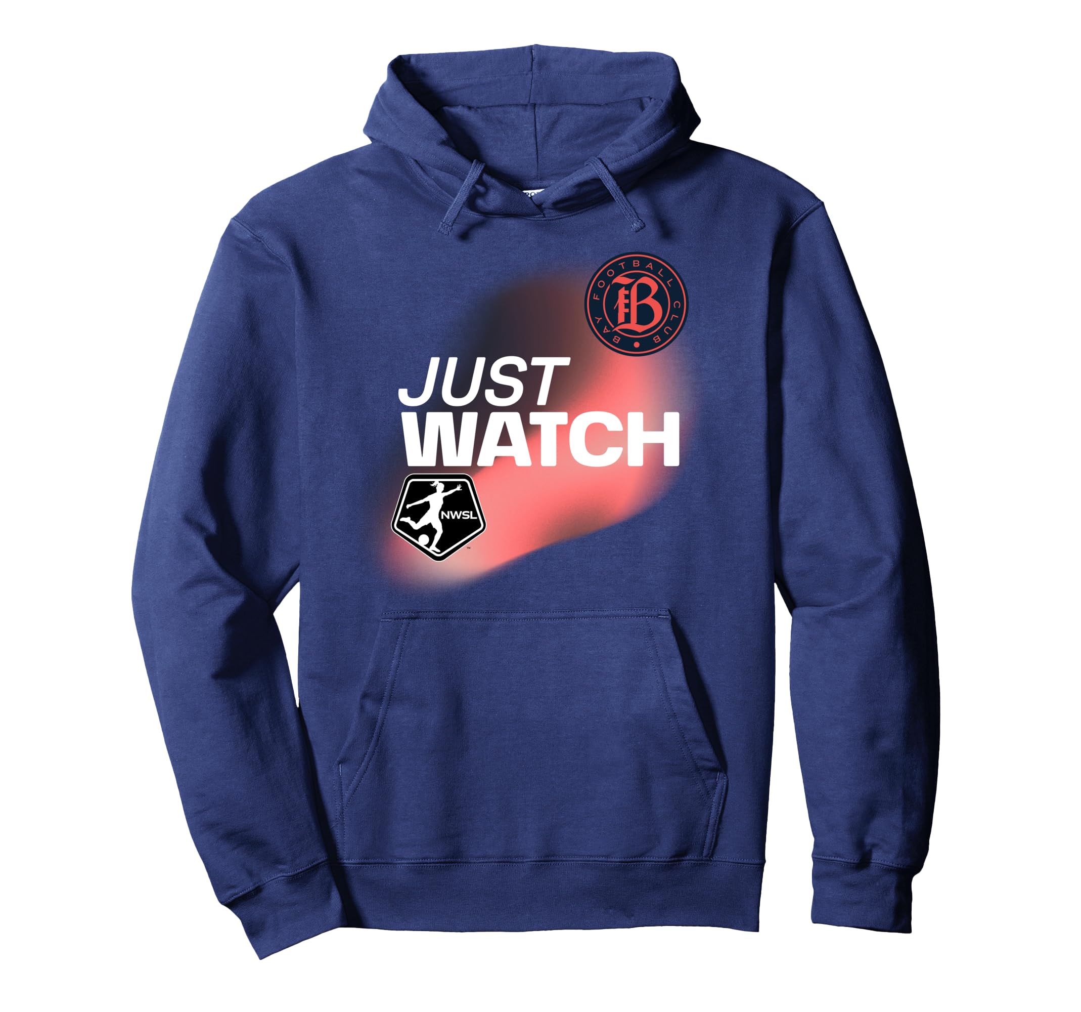 Officially Licensed Bay FC Soccer Just Watch Pullover Hoodie