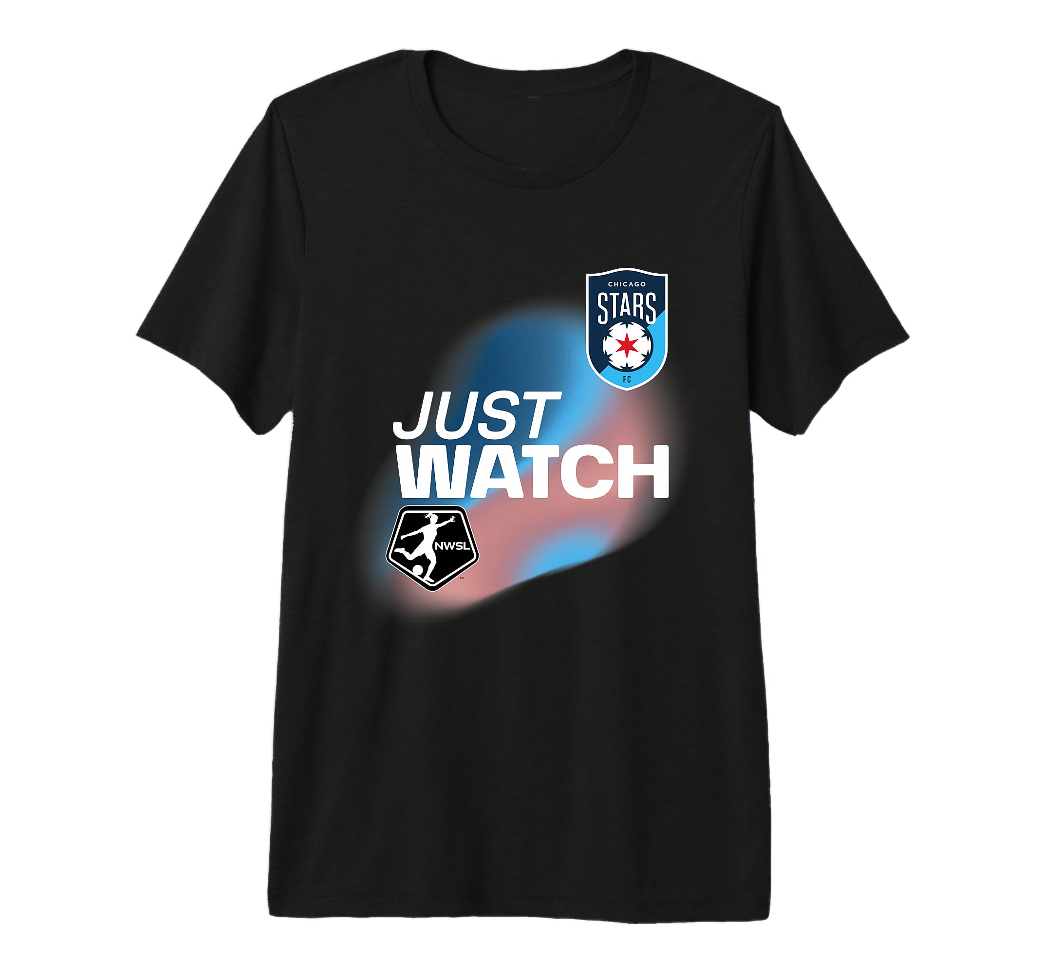 Officially Licensed Chicago Stars FC Just Watch NWSL Premium Tri-blend T-Shirt
