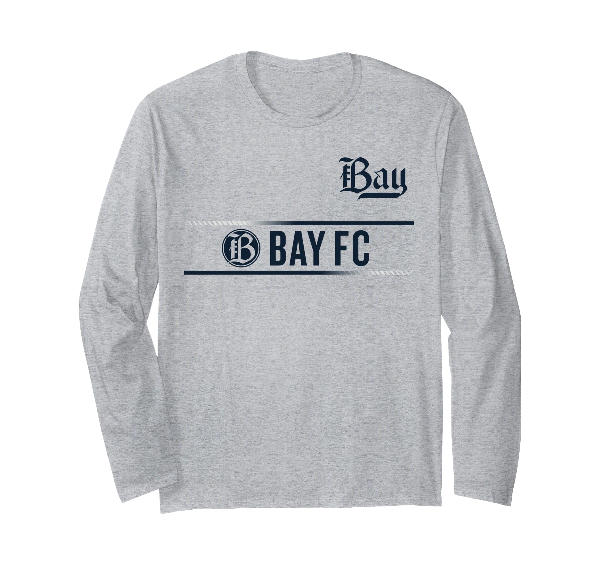 Officially Licensed Bay FC NWSL Soccer Apparel Long Sleeve T-Shirt