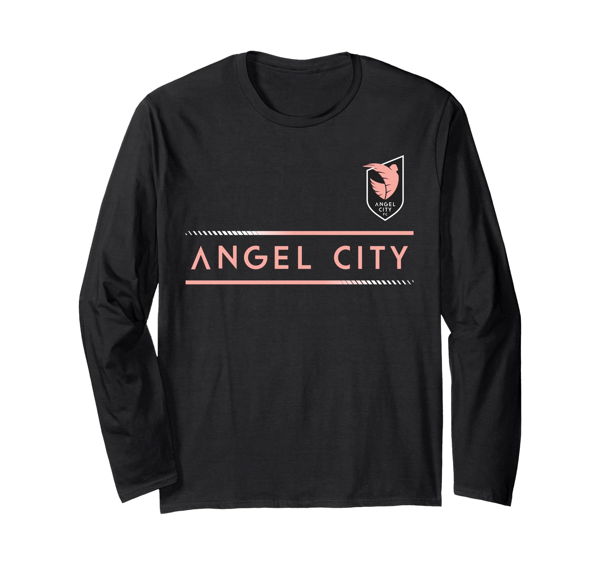 Officially Licensed Angel City FC Soccer NWSL Apparel Long Sleeve T-Shirt