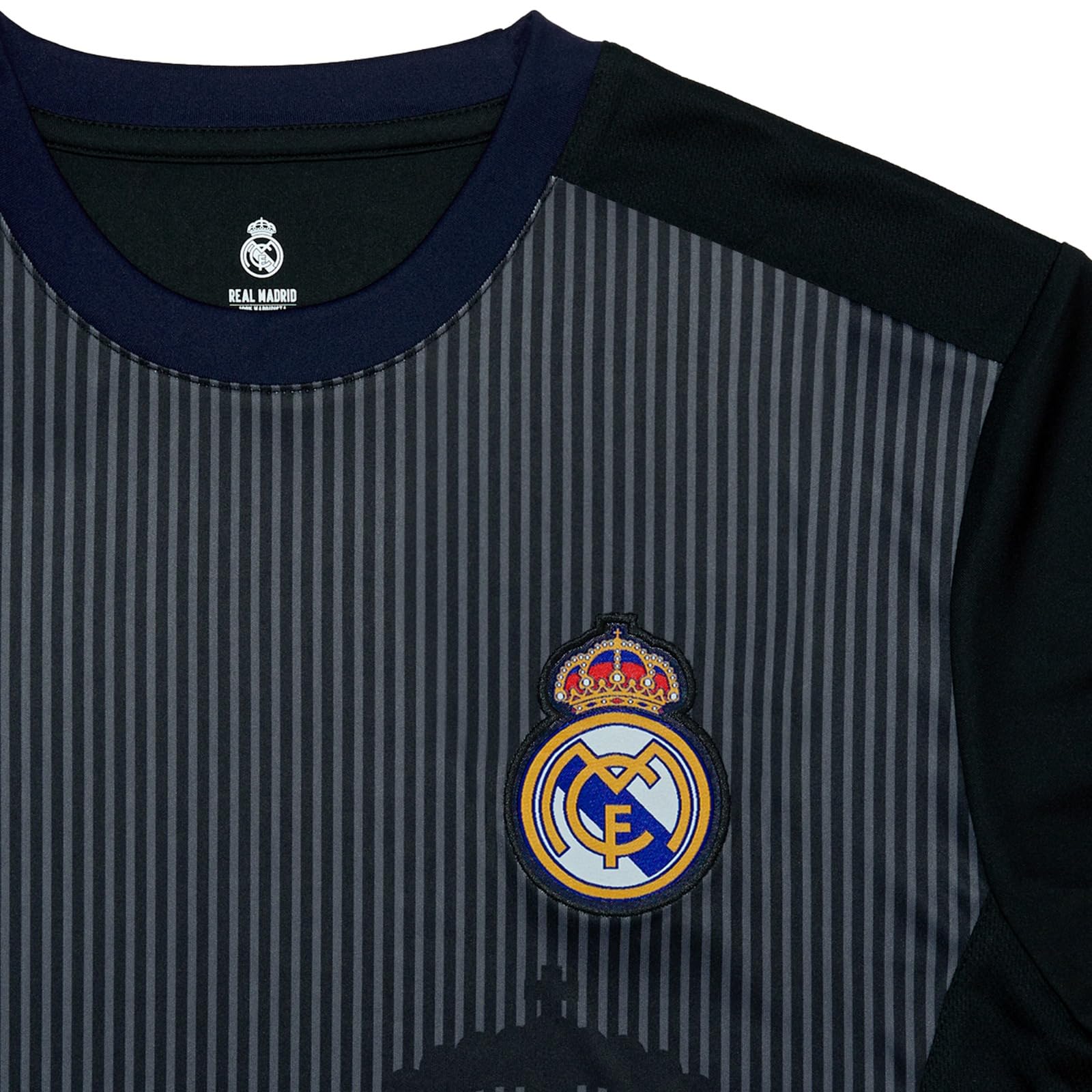 2024 Icon Sports Compatible with Real Madrid Officially Licensed Soccer T-Shirt -32 XL White