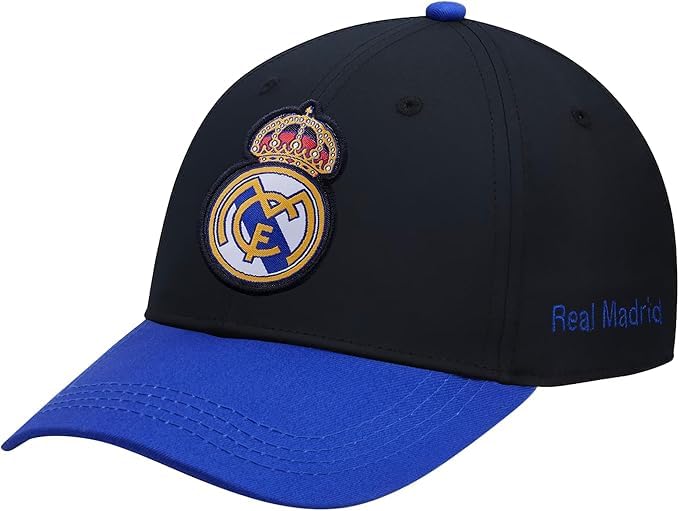 2024 Compatible with Real Madrid Official Soccer Cap Navy Blue