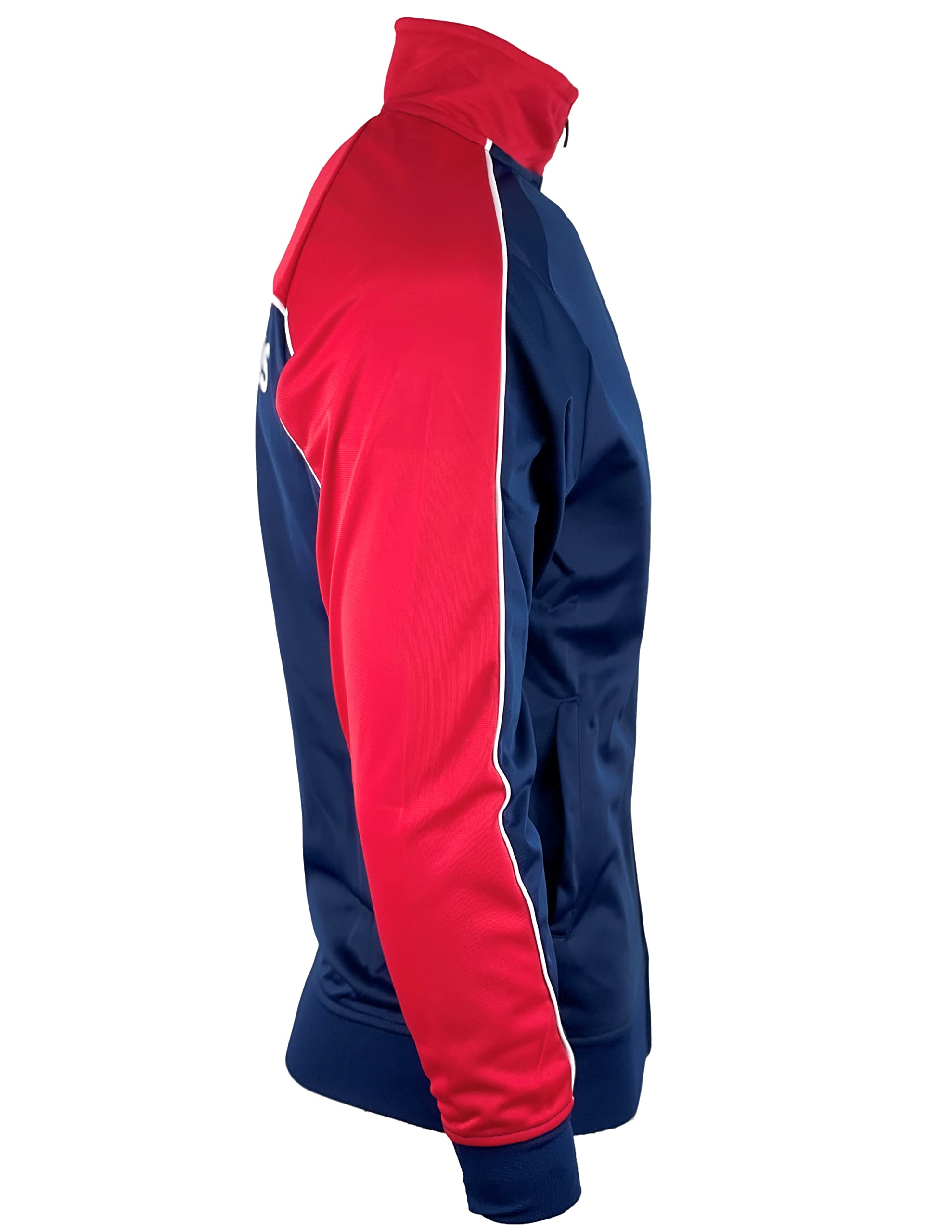 Icon Sports Licensed U.S. Soccer Full Zip Up Active - Adult Sizes - Training Soccer Track Jacket