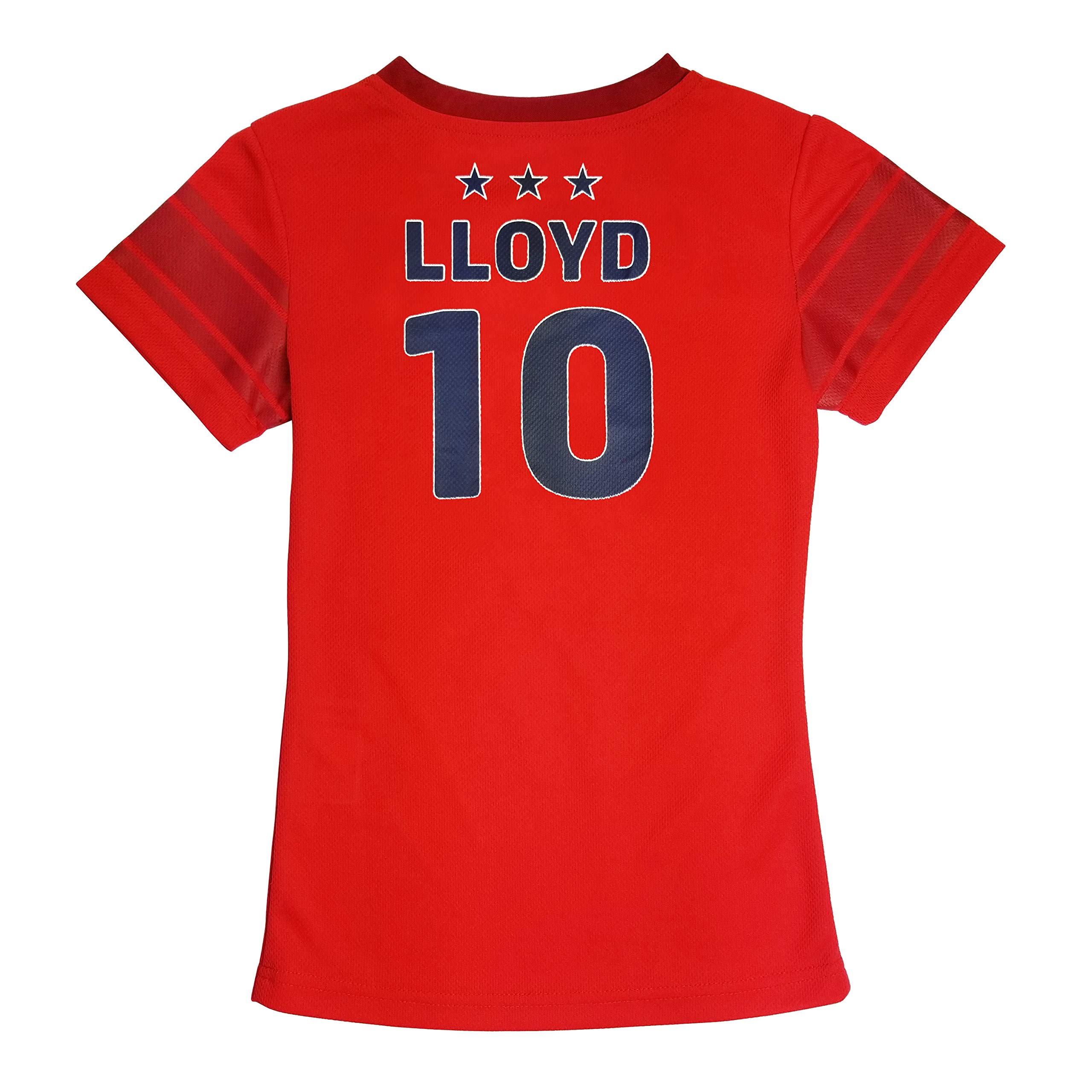 Icon Sports Girls' Women's U.s. Soccer Team V-Neck Polyshirt
