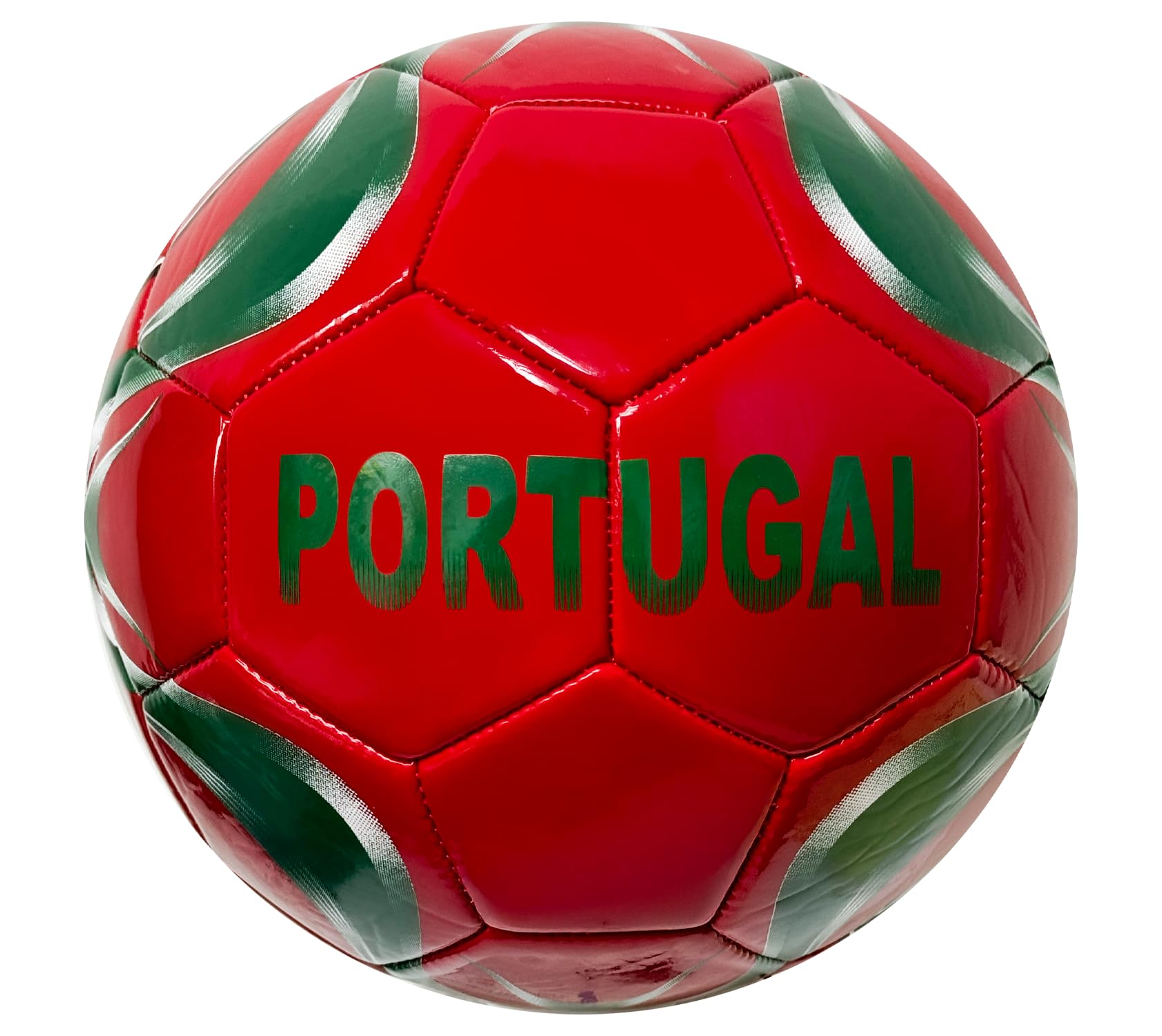 Icon Sports Portugal Soccer Ball, for All Ages - Size 2,4 and 5, National Soccer Team Ball