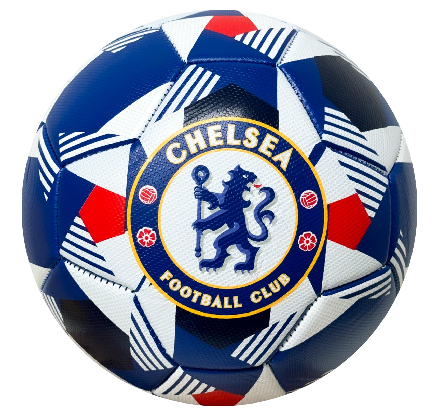 Icon Sports Chelsea FC Soccer Ball, for All Ages - Size 2,4 and 5, Licensed Chelsea Blue Ball