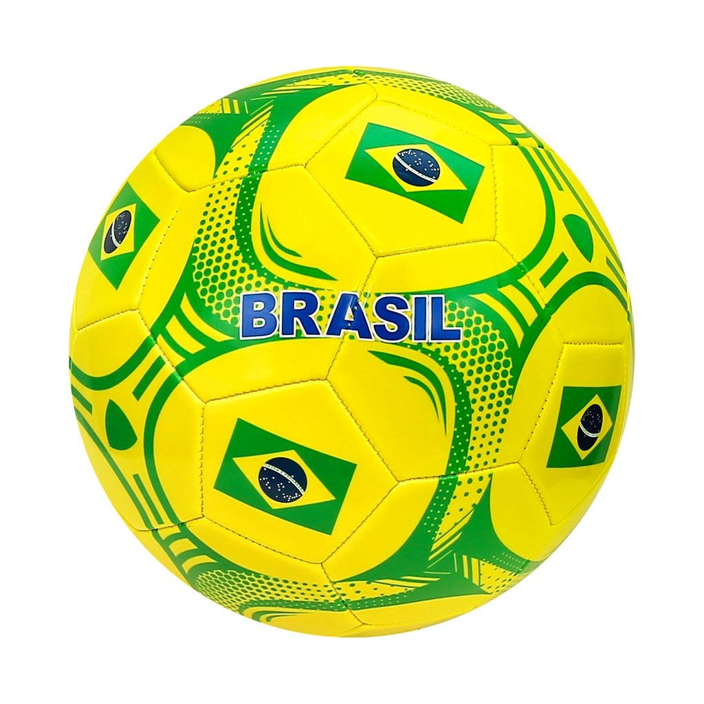 Icon Sports 2026 World Cup Country Brazil Soccer Ball Regulation Offiical Size 5