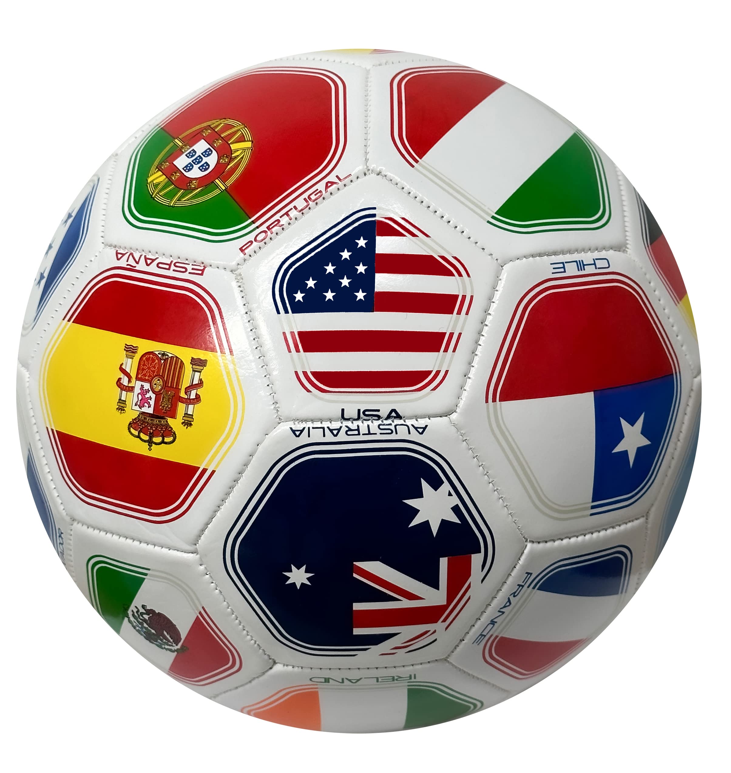 Icon Sports Size 3 Soccer Ball, National Teams World Clubs, Country Flags Soccer Ball #3