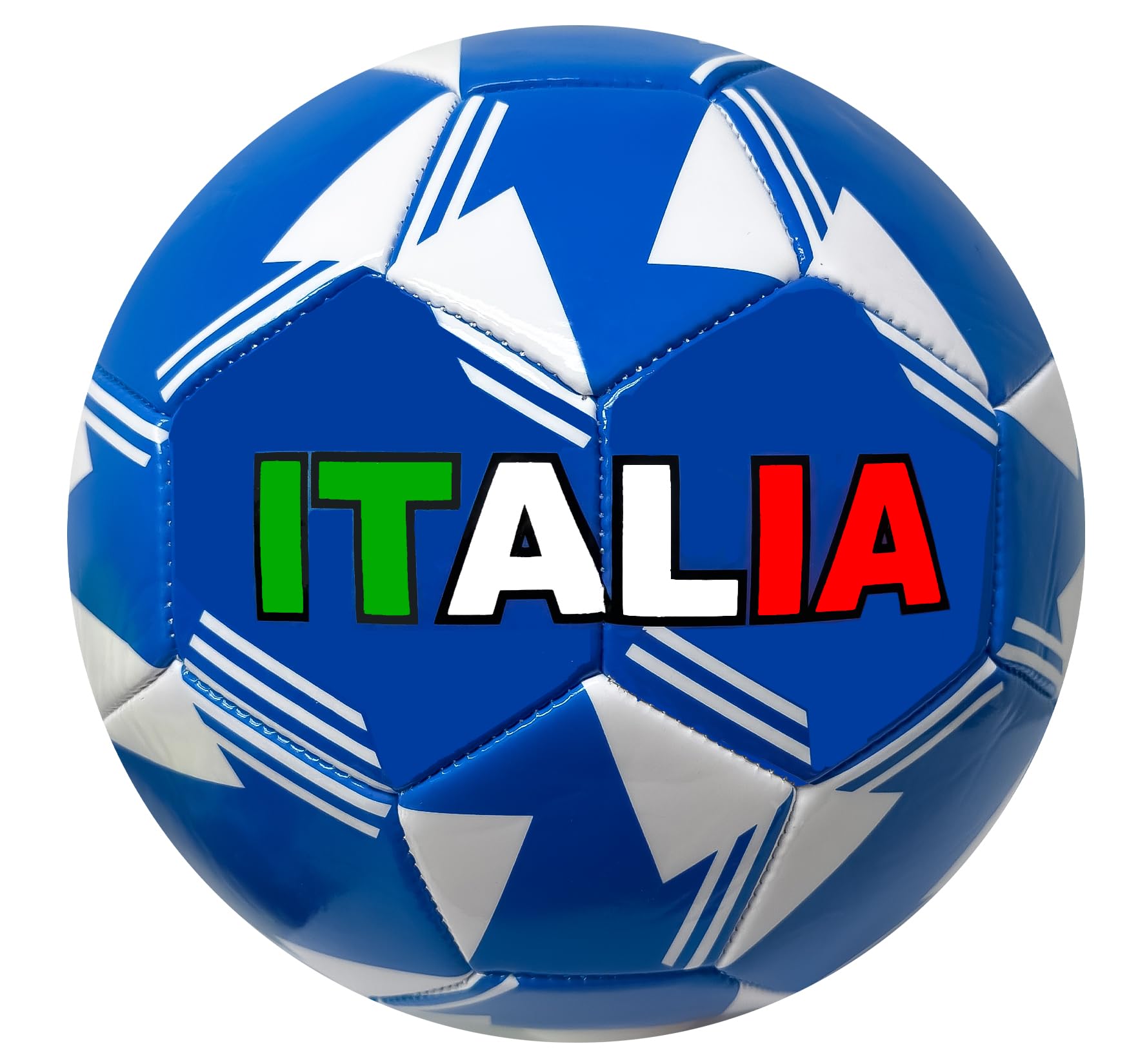 Icon Sports Italy Soccer Ball Size 5, Italia #5 Ball