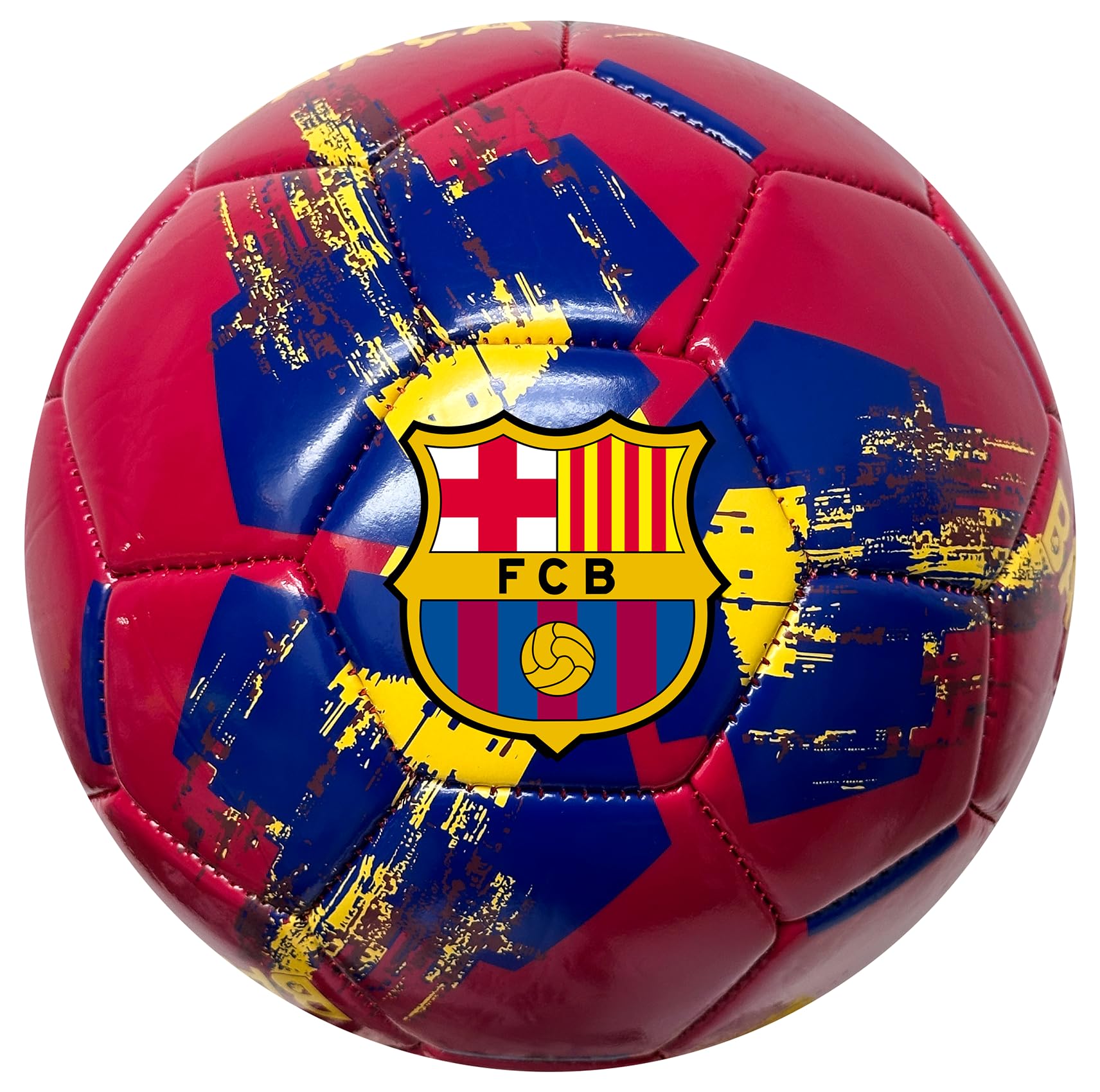 Icon Sports Barcelona Soccer Ball Size 4, Licensed Barcelona Ball #4