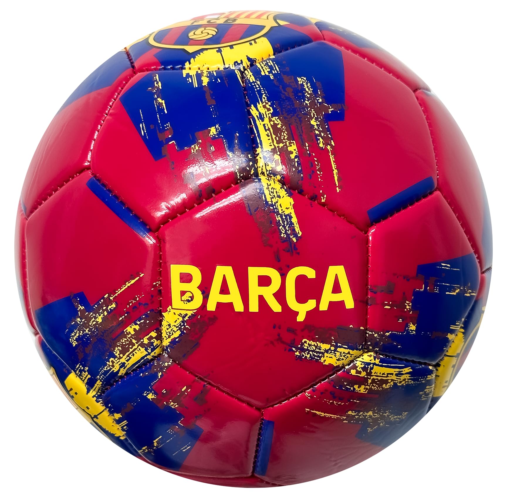 Icon Sports Barcelona Soccer Ball Size 4, Licensed Barcelona Ball #4