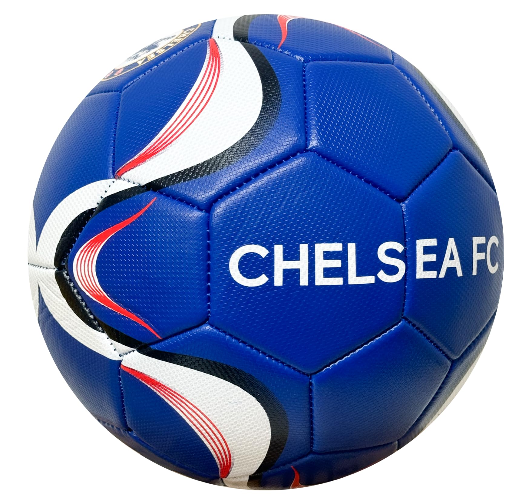 Icon Sports Chelsea Official All-Ages Soccer Ball, Blue, Sizes 2, 4, 5