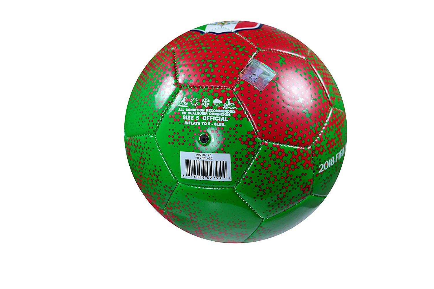 Icon Sports 2018 Russia World Cup Soccer Ball Size 5 Ball 01-10