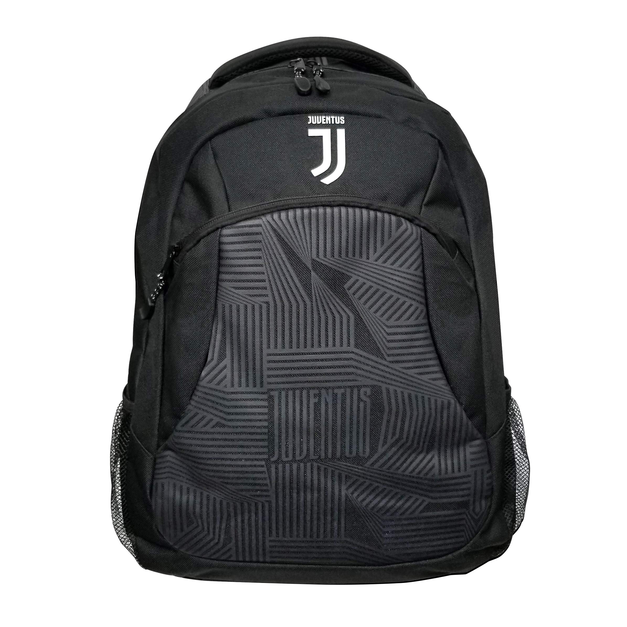 Icon Sports Unisex International Soccer Juventus Officially Licensed Premium Backpack, One Size, Team Color (JV25BP-K)