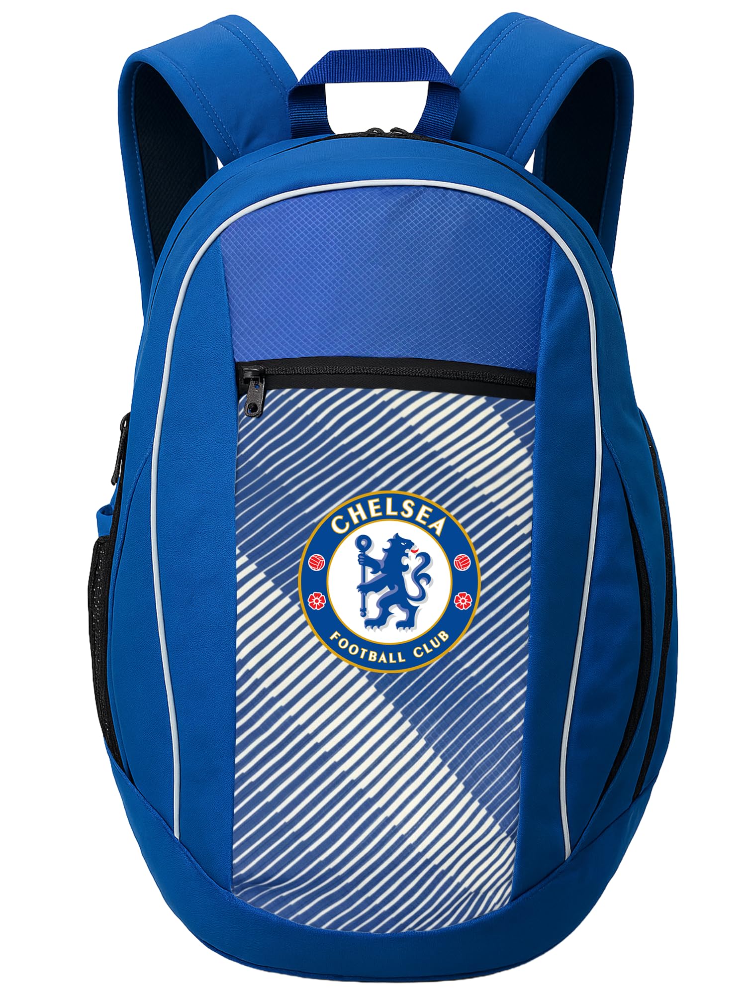 Icon Sports Chelsea Football Club Backpack, Officially Licensed Chelsea FC Team Club Logo Adult Football Fan Backpack.