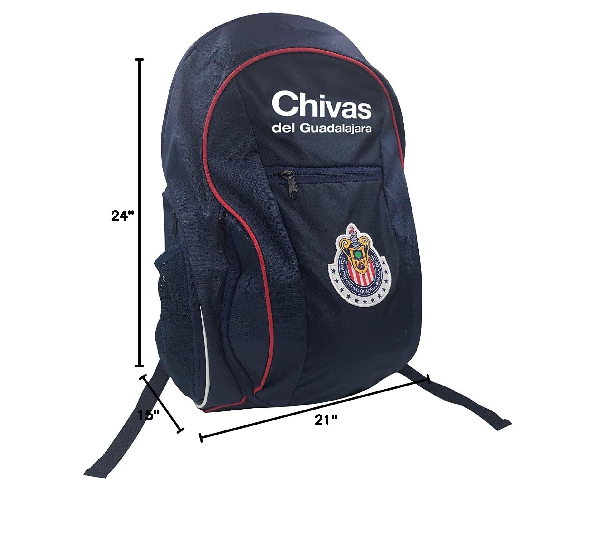 Icon Sports Chivas De Guadalajara Team Club Logo Adult Football Fan Adult Backpack 03