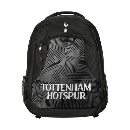 Icon Sports Hotspur Official Licensed Soccer Large Backpack Black