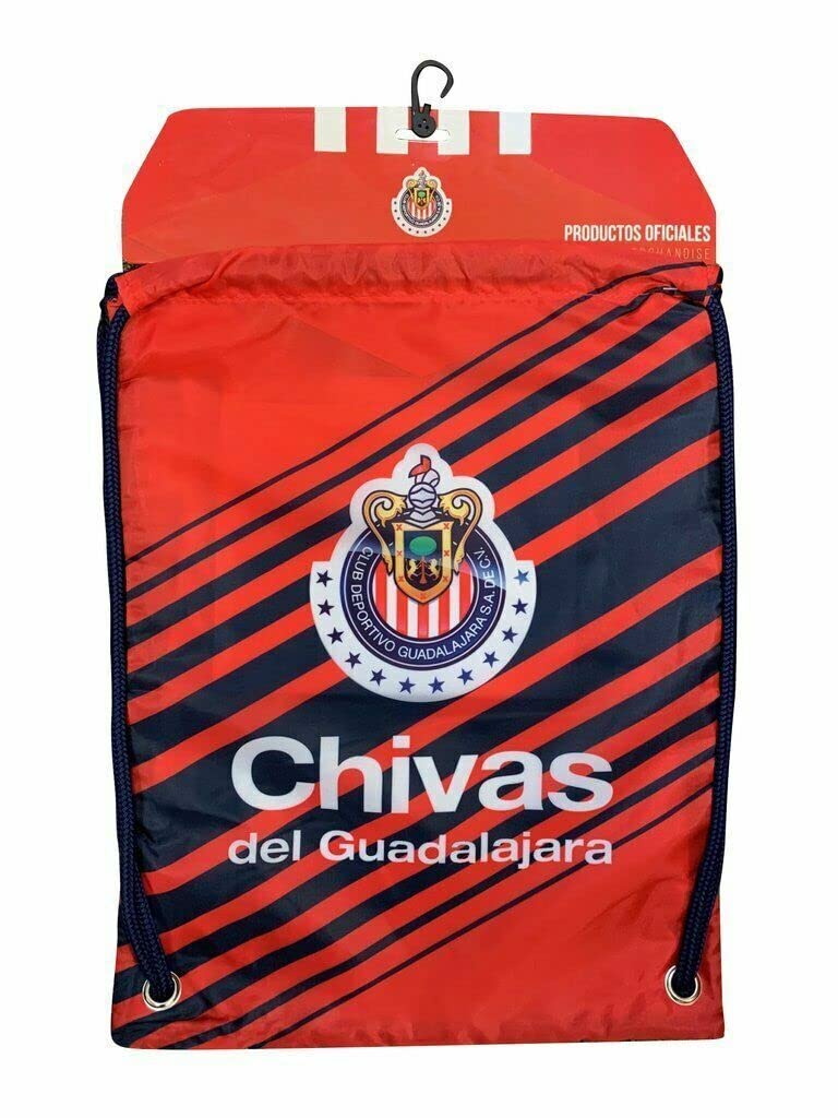 Icon Sports Chivas De Guadalajara Official Drawstring Gym Soccer Cinch Bag 09