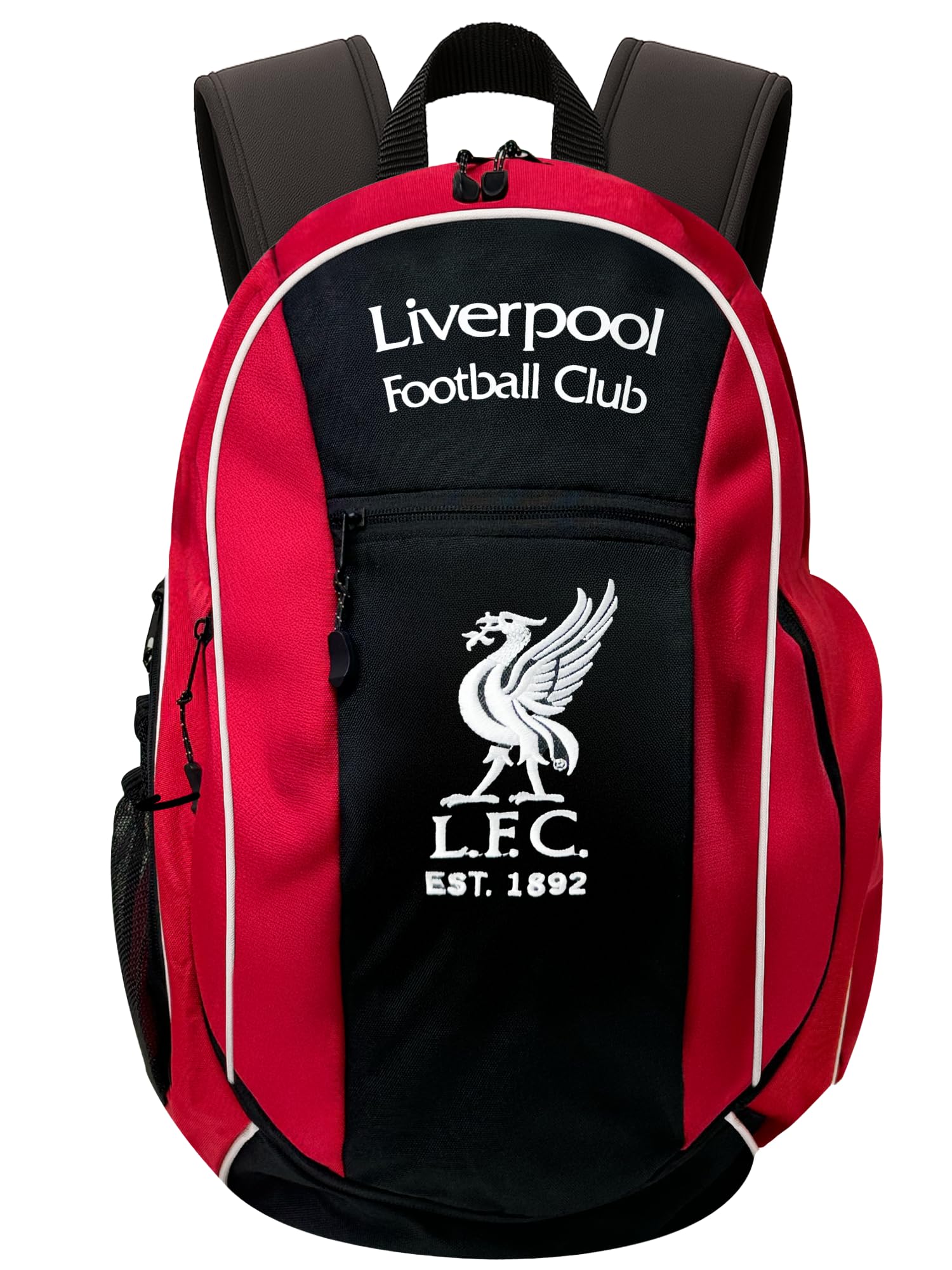 Icon Sports Ofiically Licensed Liverpool Adult Backpack With Soccer Ball Compartment