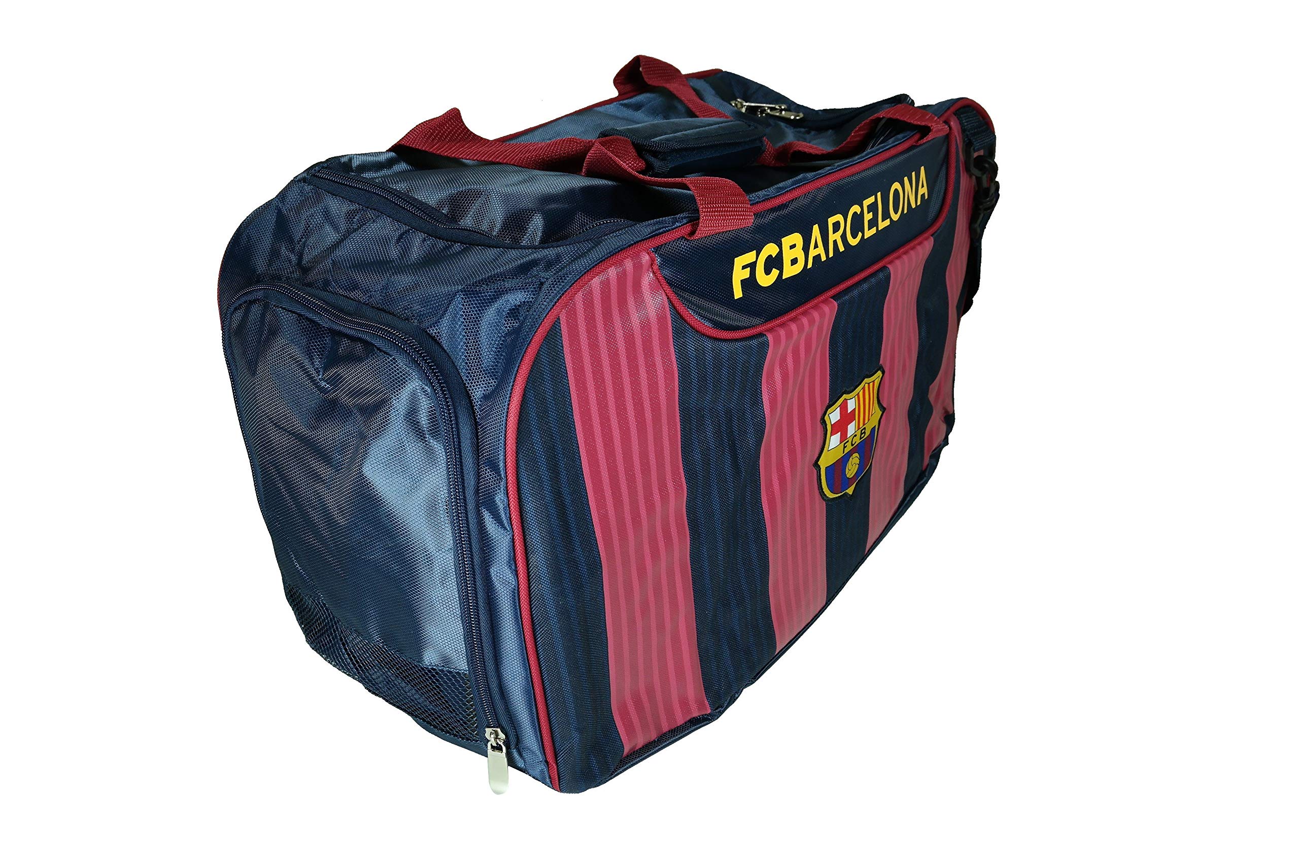 Icon Sports FC Barcelona Officially Licensed Soccer Duffel Bag 02-1