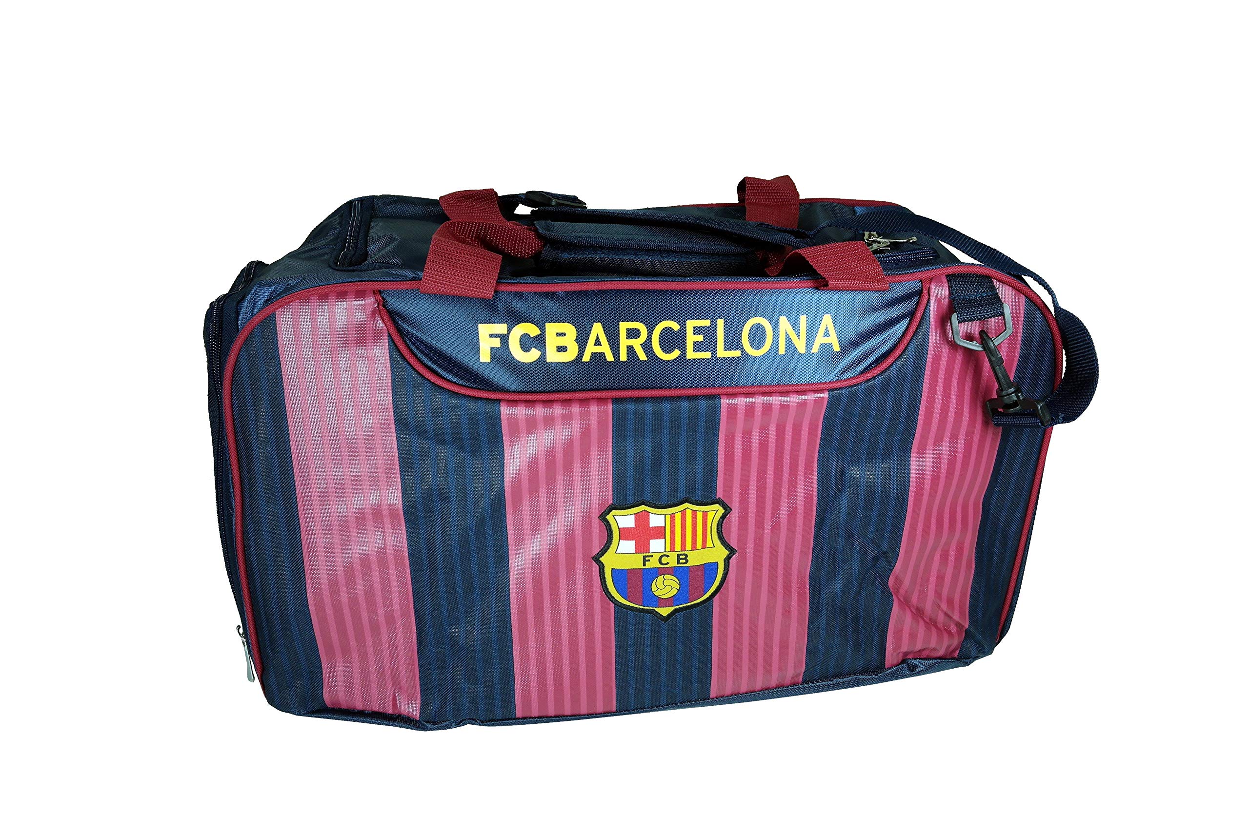Icon Sports FC Barcelona Officially Licensed Soccer Duffel Bag 02-1