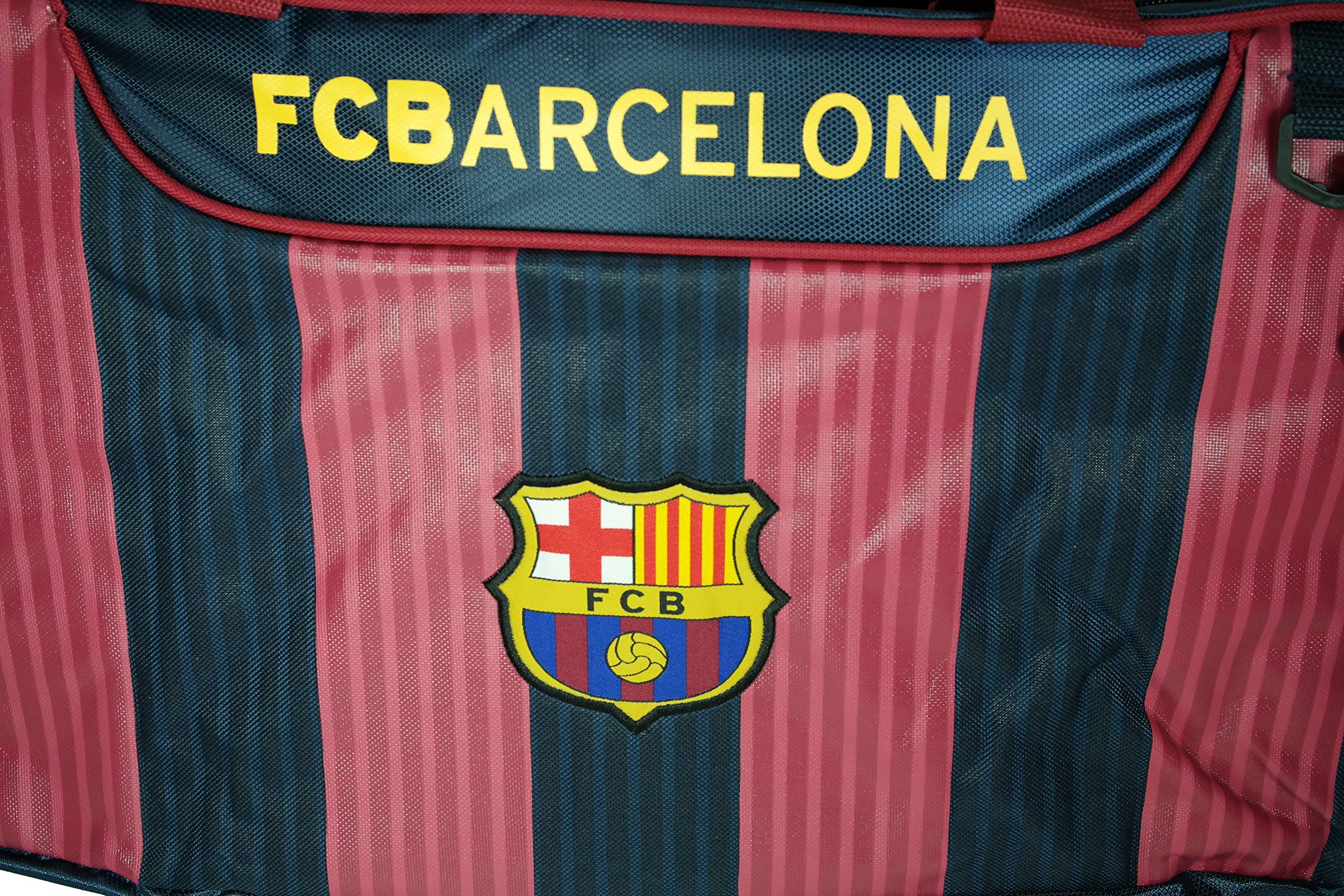 Icon Sports FC Barcelona Officially Licensed Soccer Duffel Bag 02-1