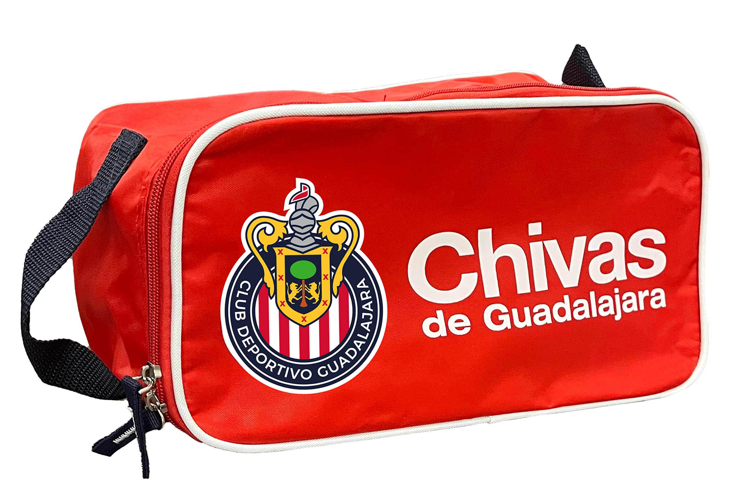 Icon Sports Chivas De Guadalajara Official Drawstring Gym Soccer Shoe Bag Shoe Travel Bag