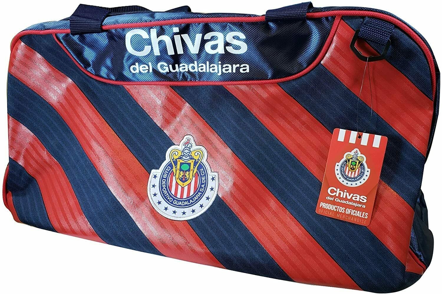 Icon Sports Chivas Del Guadalajara Official Licensed Soccer Large Duffel Bag 02