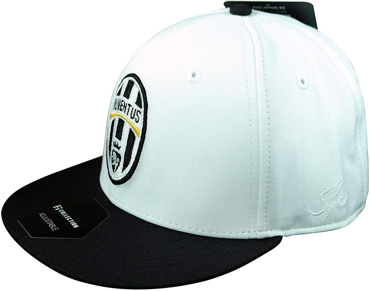 Icon Sports Compatible with Juventus Official Soccer Cap & Cinch Bag - 01-4