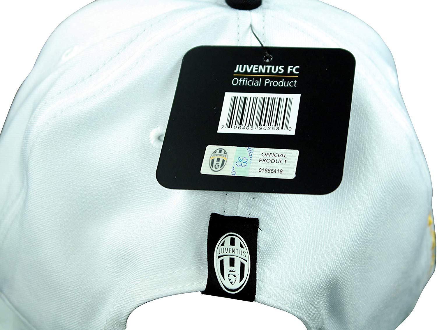 Icon Sports Compatible with Juventus Official Soccer Cap & Cinch Bag - 01-4