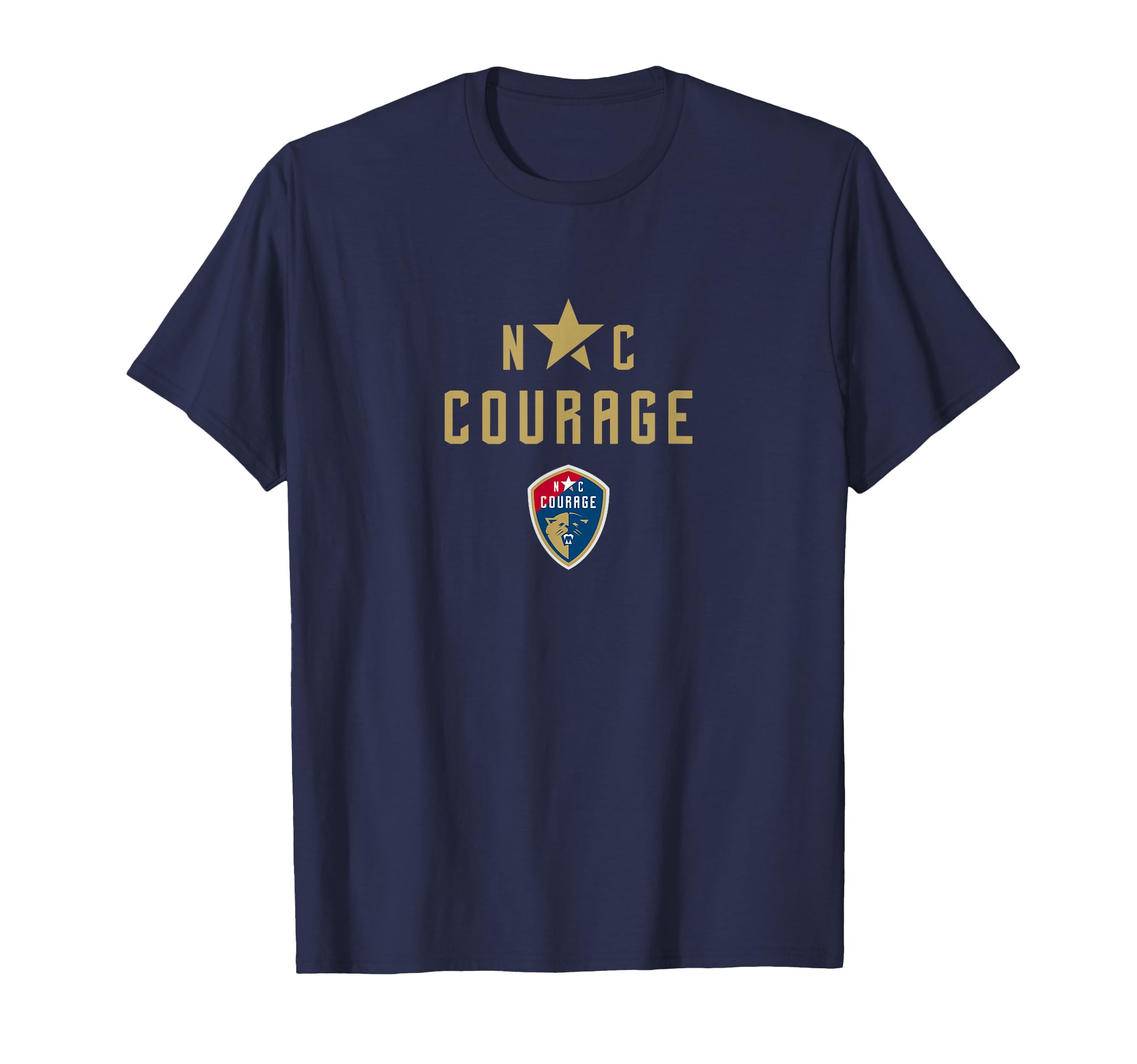 Officially Licensed North Carolina Courage FC Soccer Apparel T-Shirt