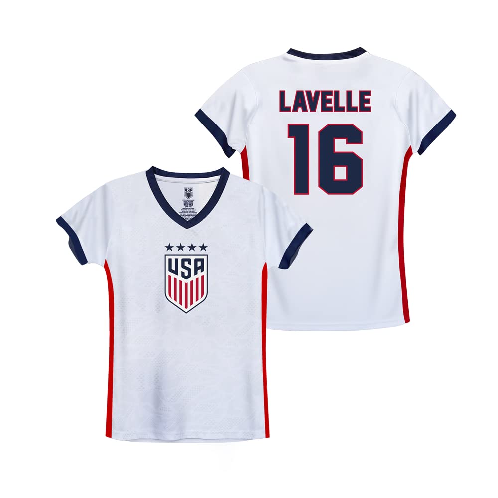 Icon Sports Official U.S.Women National Soccer Team Game Day Shirt - Girls