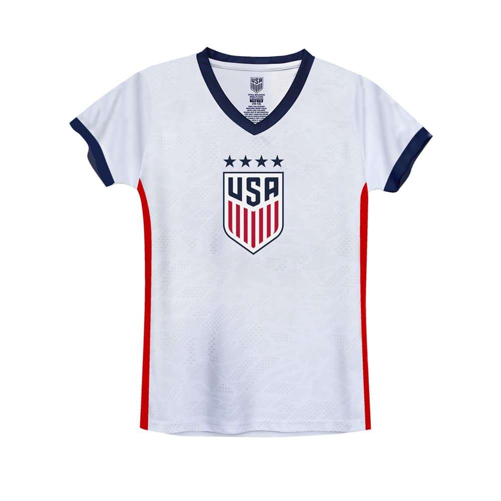 Icon Sports Official U.S.Women National Soccer Team Game Day Shirt - Girls