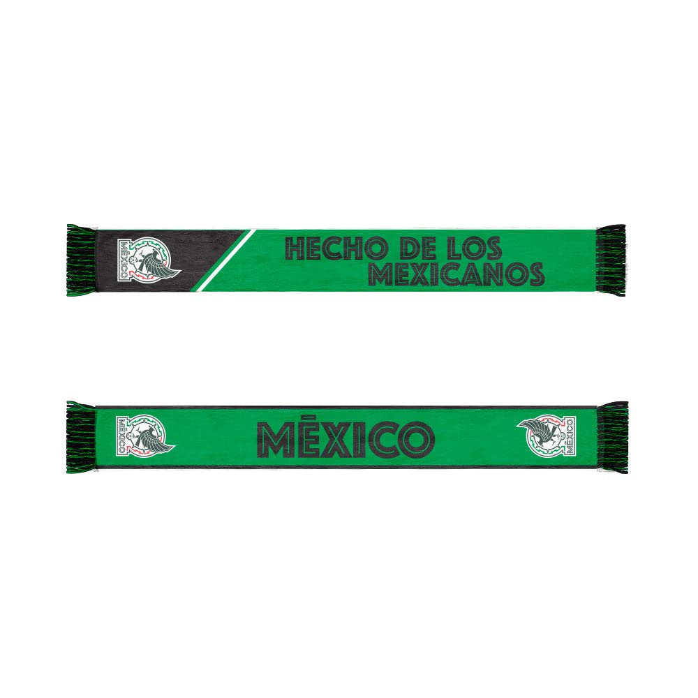 Icon Sports Official Mexican Football Federation Soccer Scarf - Unisex Adult