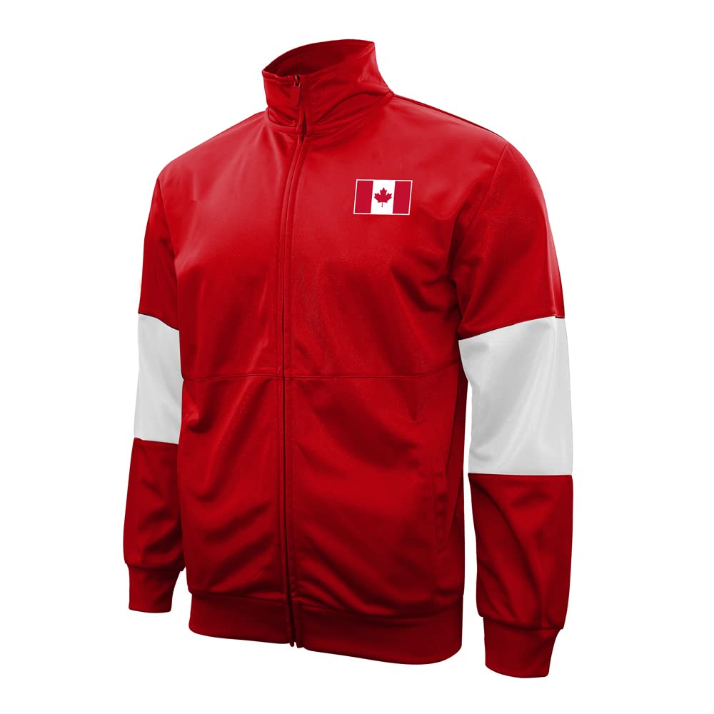 Icon Sports Adult Full-Zip Active Training Touchline Country Soccer Track Jacket