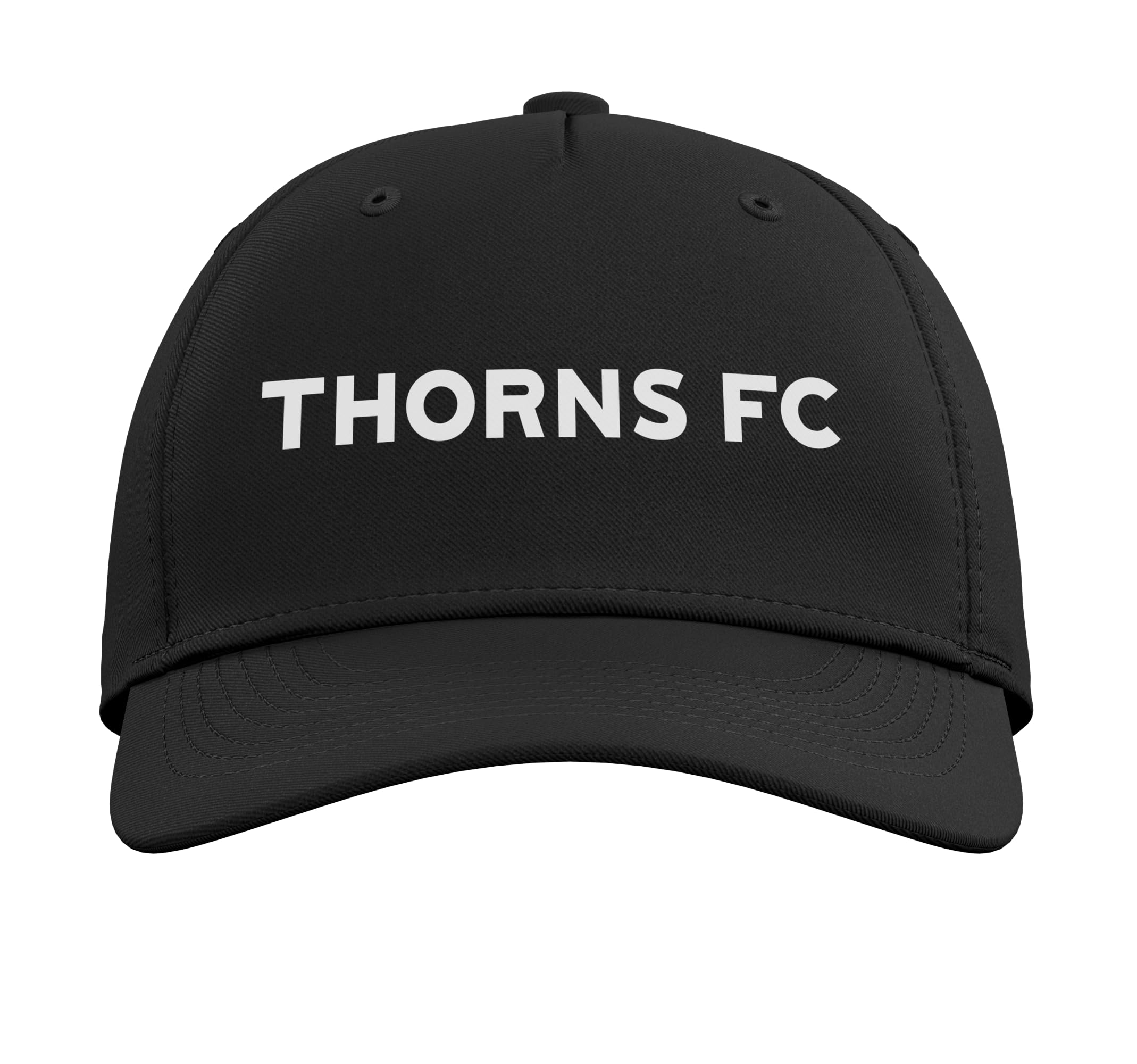NWSL Portland Thorns FC Officially Licensed Black Cap Adjustable Baseball Hat
