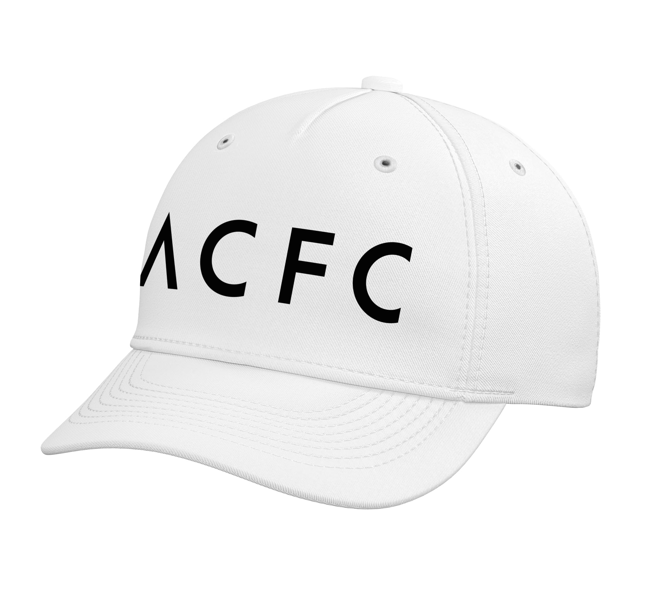 NWSL Angel City FC Officially Licensed White Cap Adjustable Baseball Hat