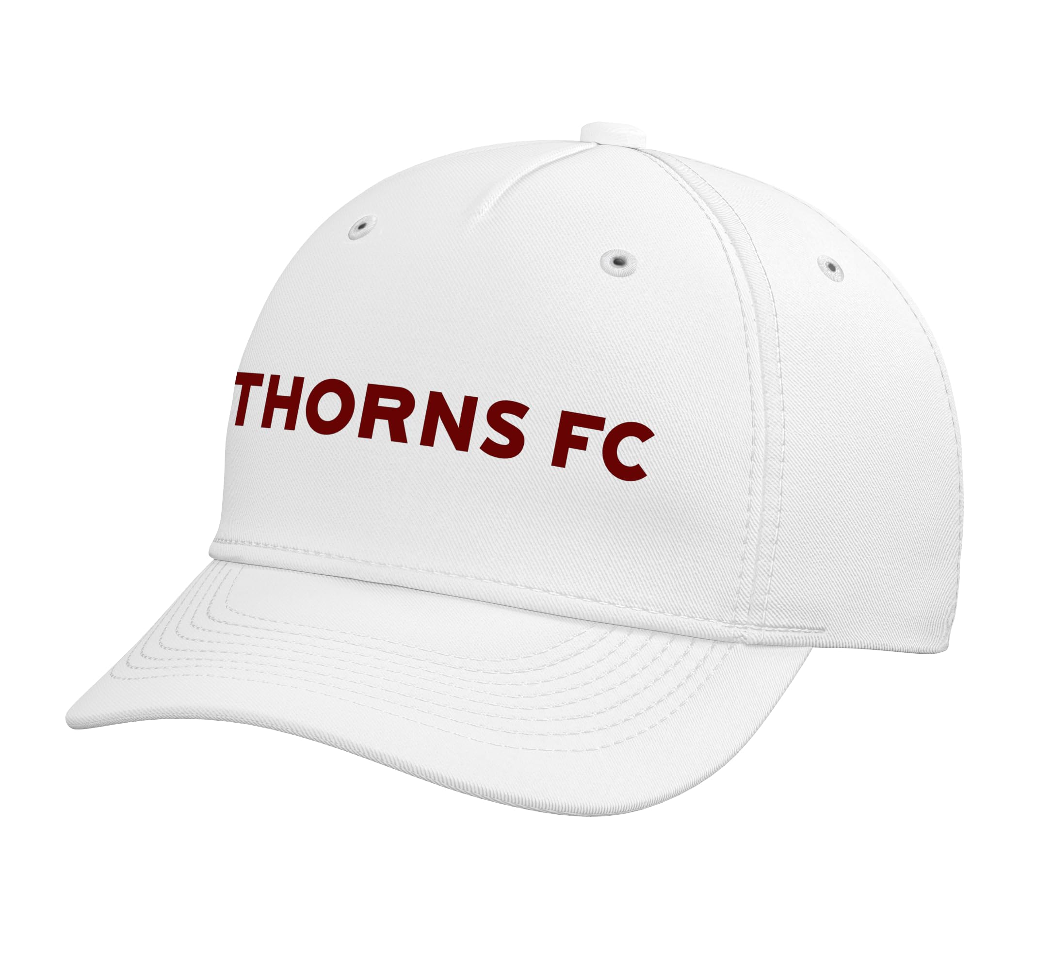 NWSL Portland Thorns FC Officially Licensed White Cap Adjustable Baseball Hat