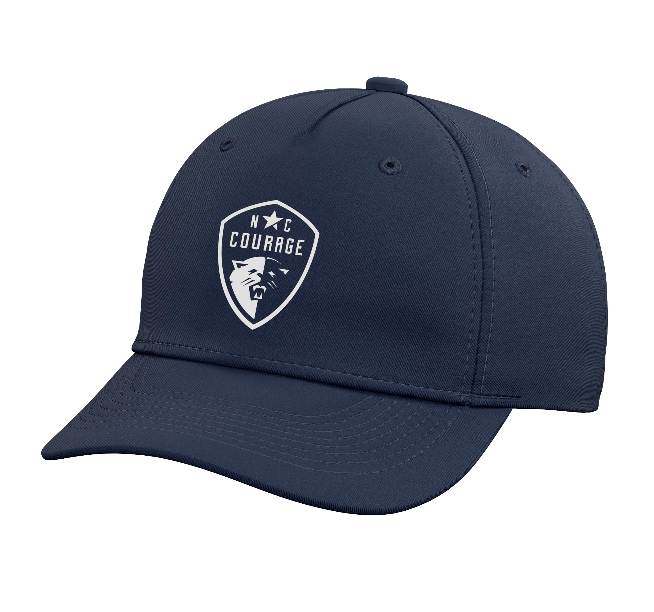 NWSL North Carolina Courage Officially Licensed Navy Cap Adjustable Baseball Hat
