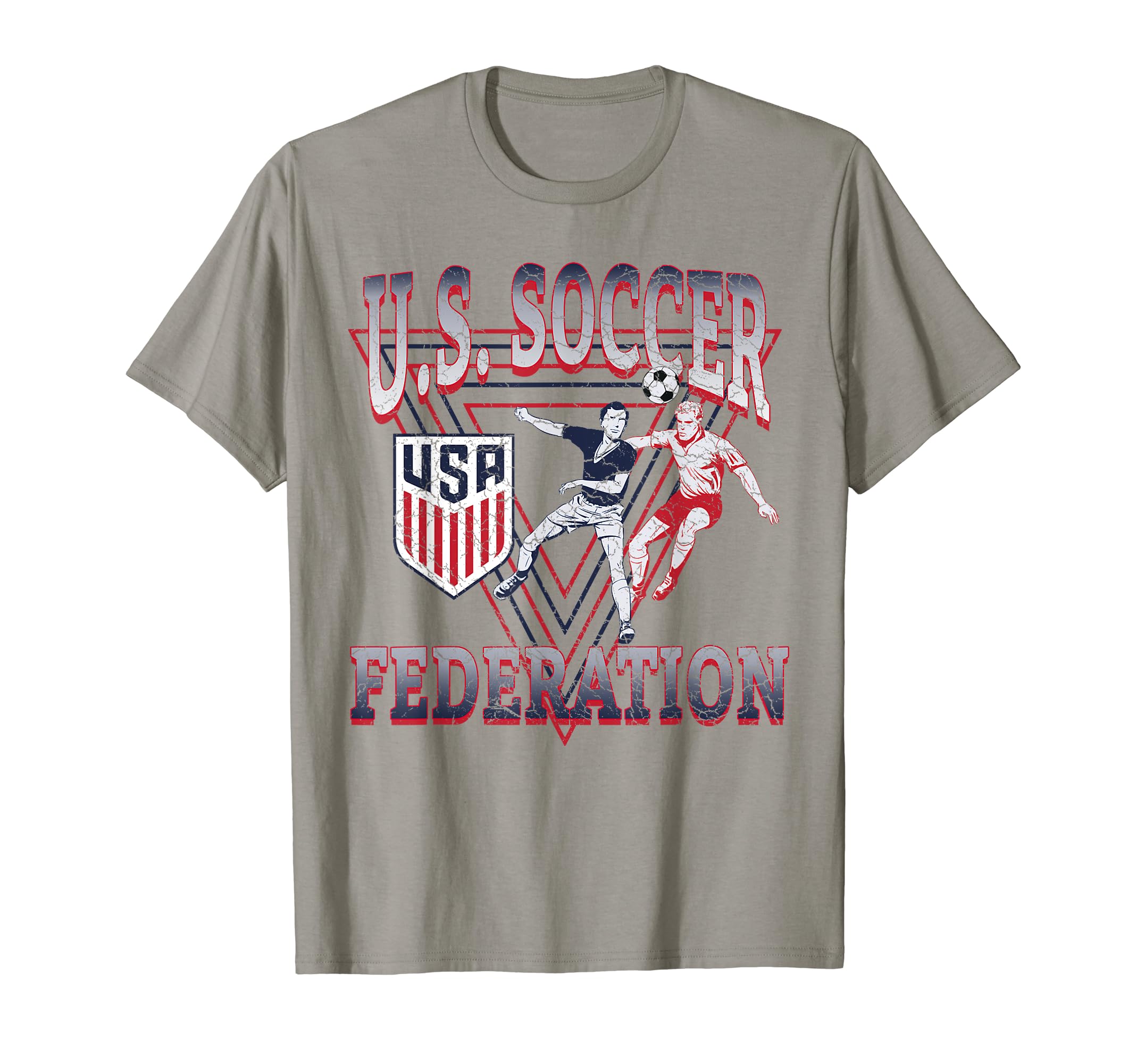 Icon Sports Officially Licensed U.S. Soccer Vintage Graphic T-Shirt
