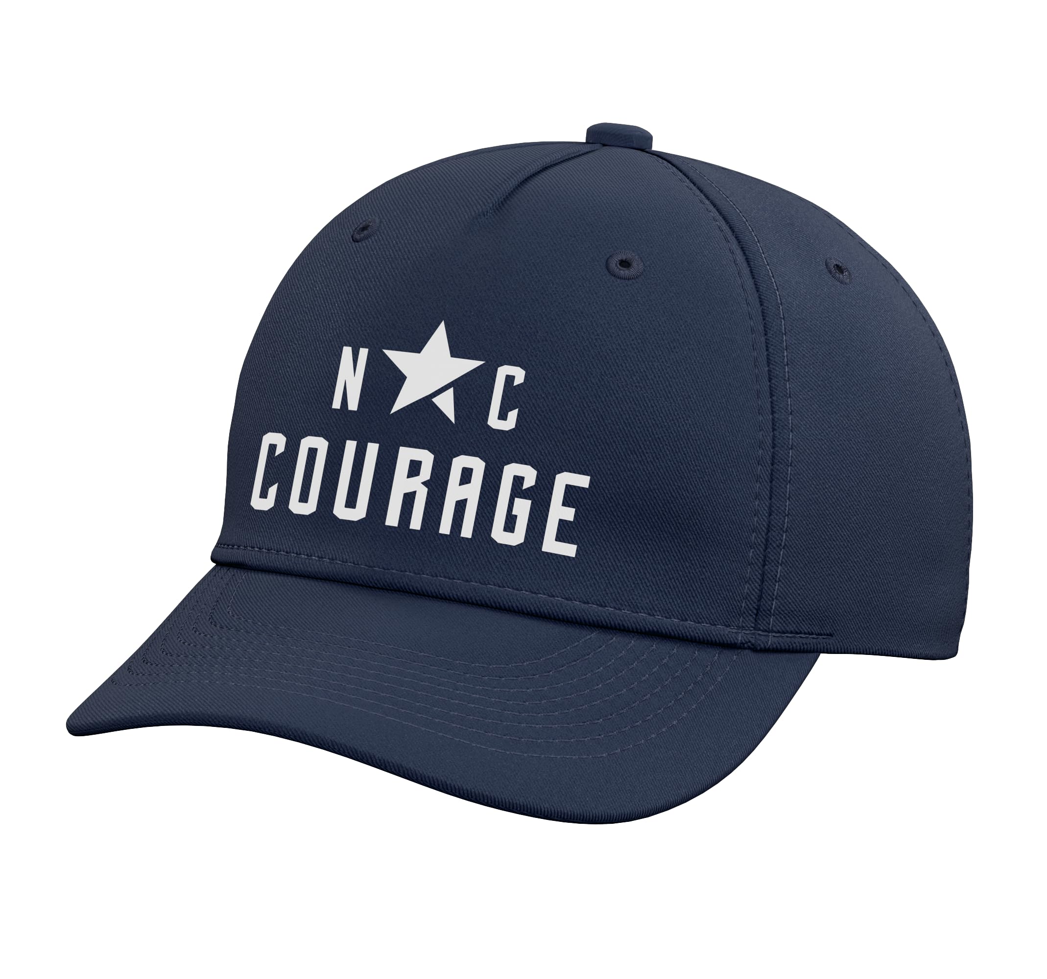 NWSL NC Courage Officially Licensed Navy Cap Adjustable Baseball Hat