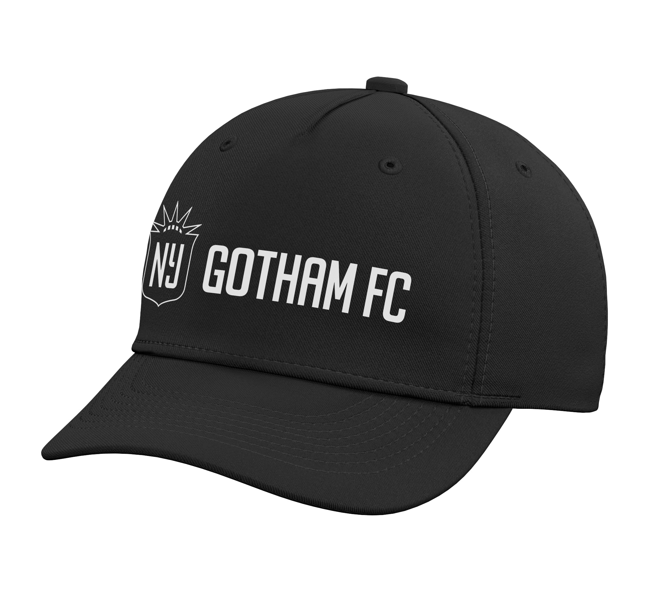 Gotham FC Officially Licensed Black Cap GFC175CP Adjustable Printed Baseball Hat