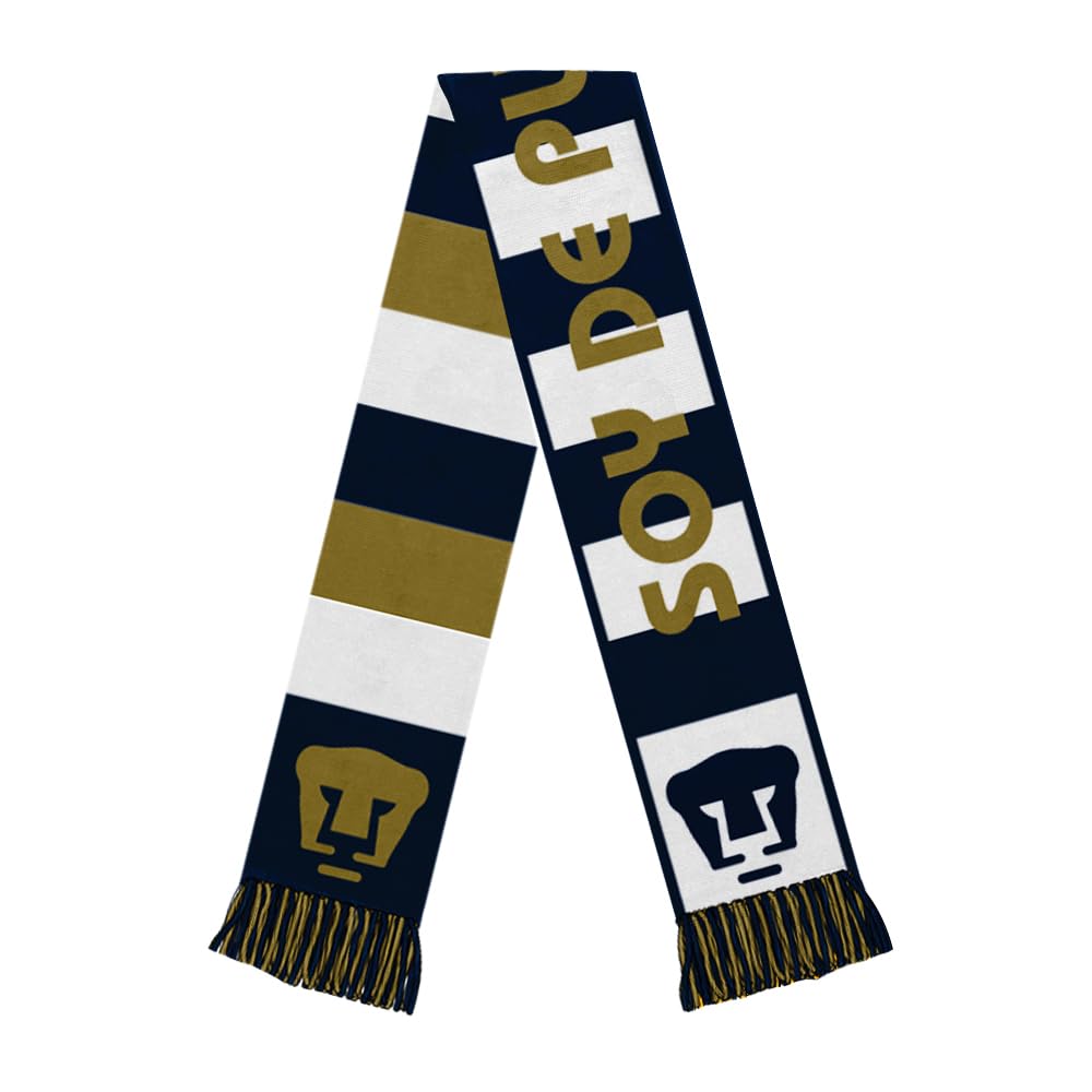 Icon Sports Official Pumas UNAM Soccer Scarf - Unisex Adult