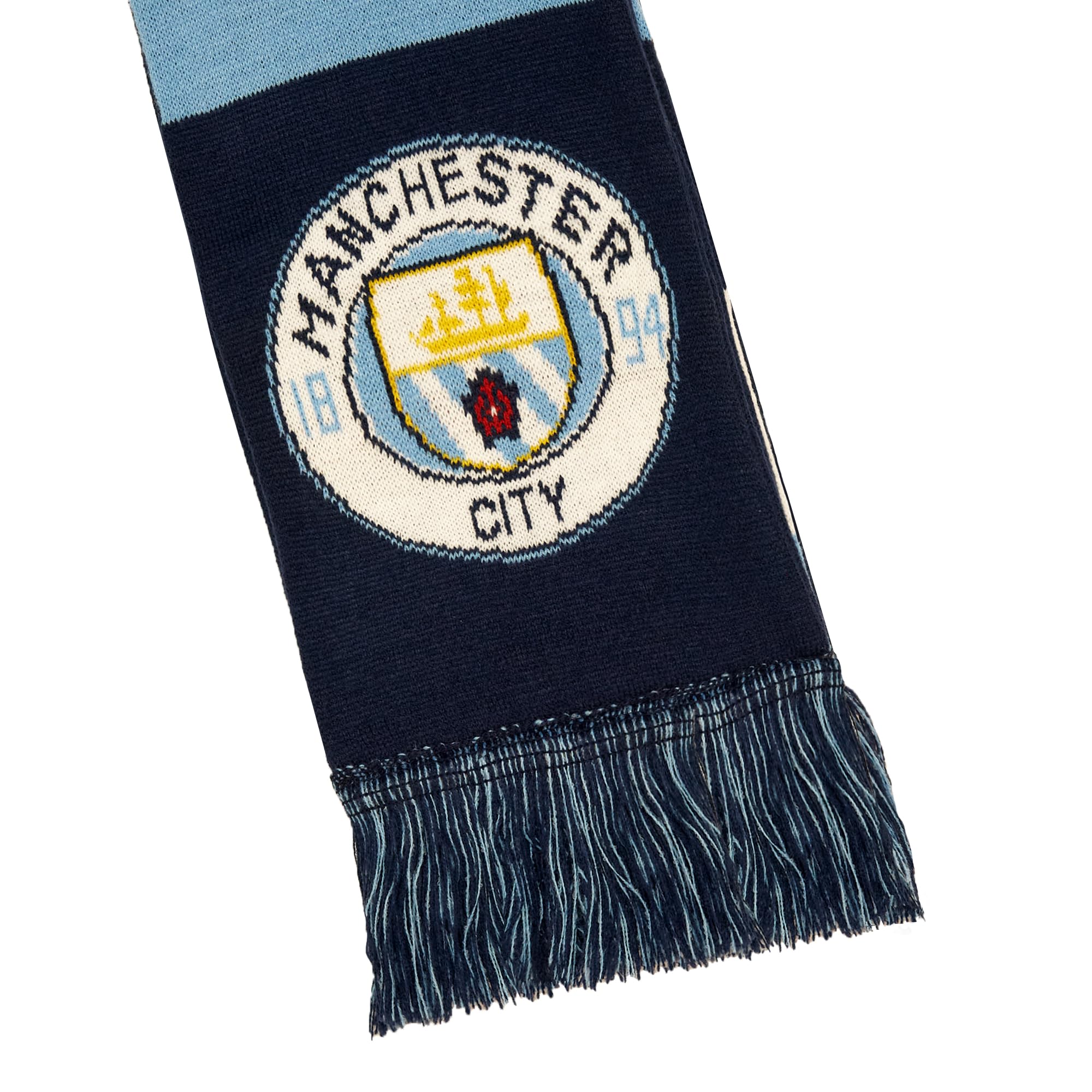 Icon Sports Official Manchester City FC Soccer Scarf - Unisex Adult