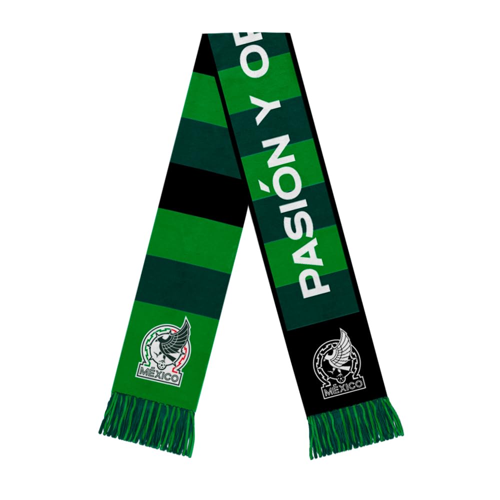 Icon Sports Official Mexican Football Federation Soccer Scarf - Unisex Adult